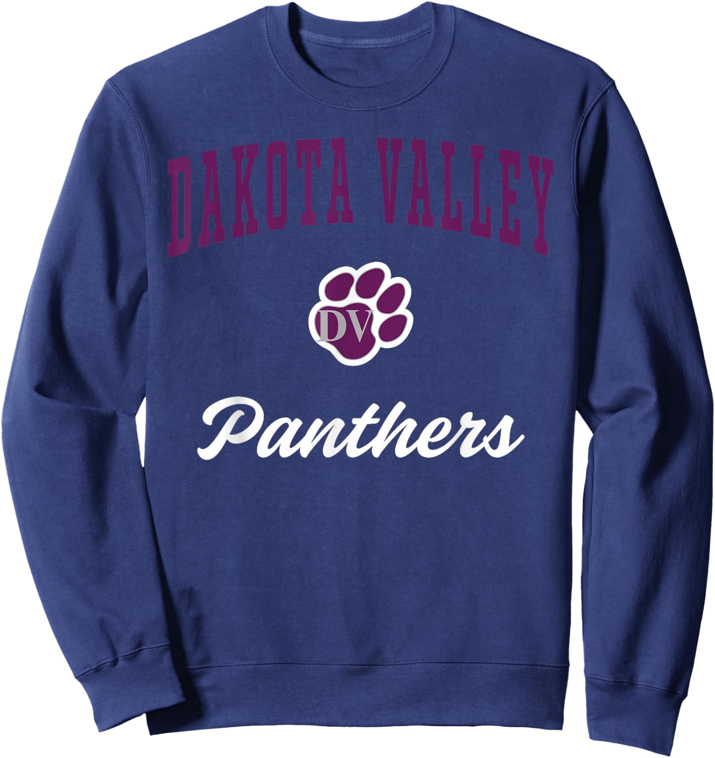 Dakota Valley High School Panthers Sweatshirt - Sweatshirt | Navy