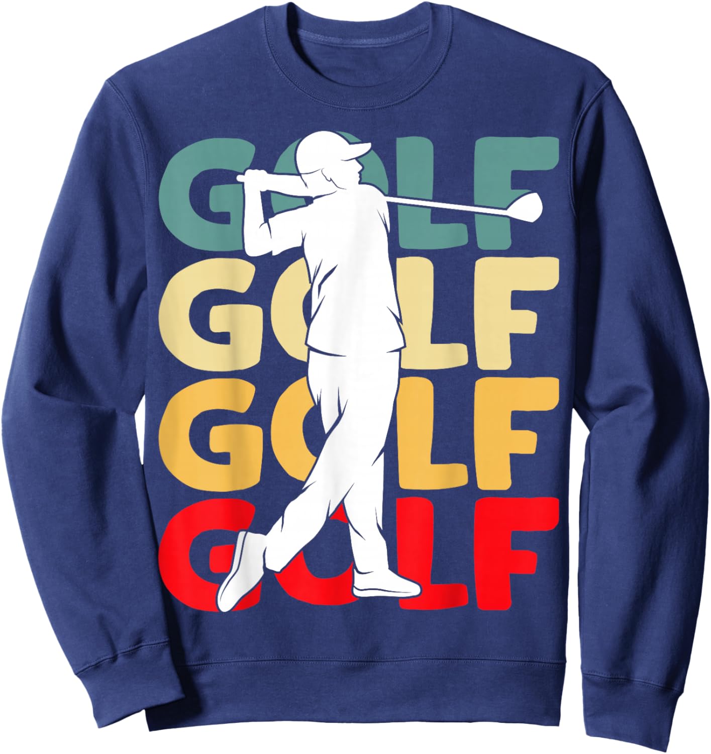 Golf Golfer Golf Player Men Children Boys Sweatshirt - Sweatshirt | Navy