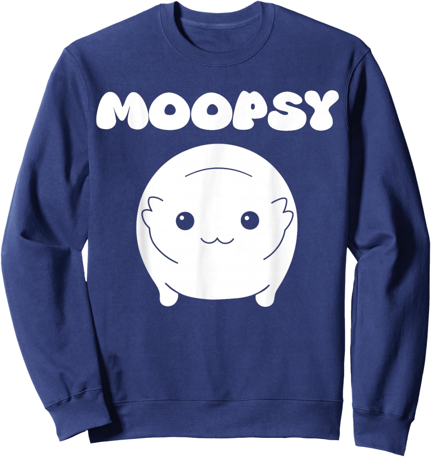 Moopsy No Bones Cute For Girls Boys Kids Sweatshirt - Sweatshirt | Navy