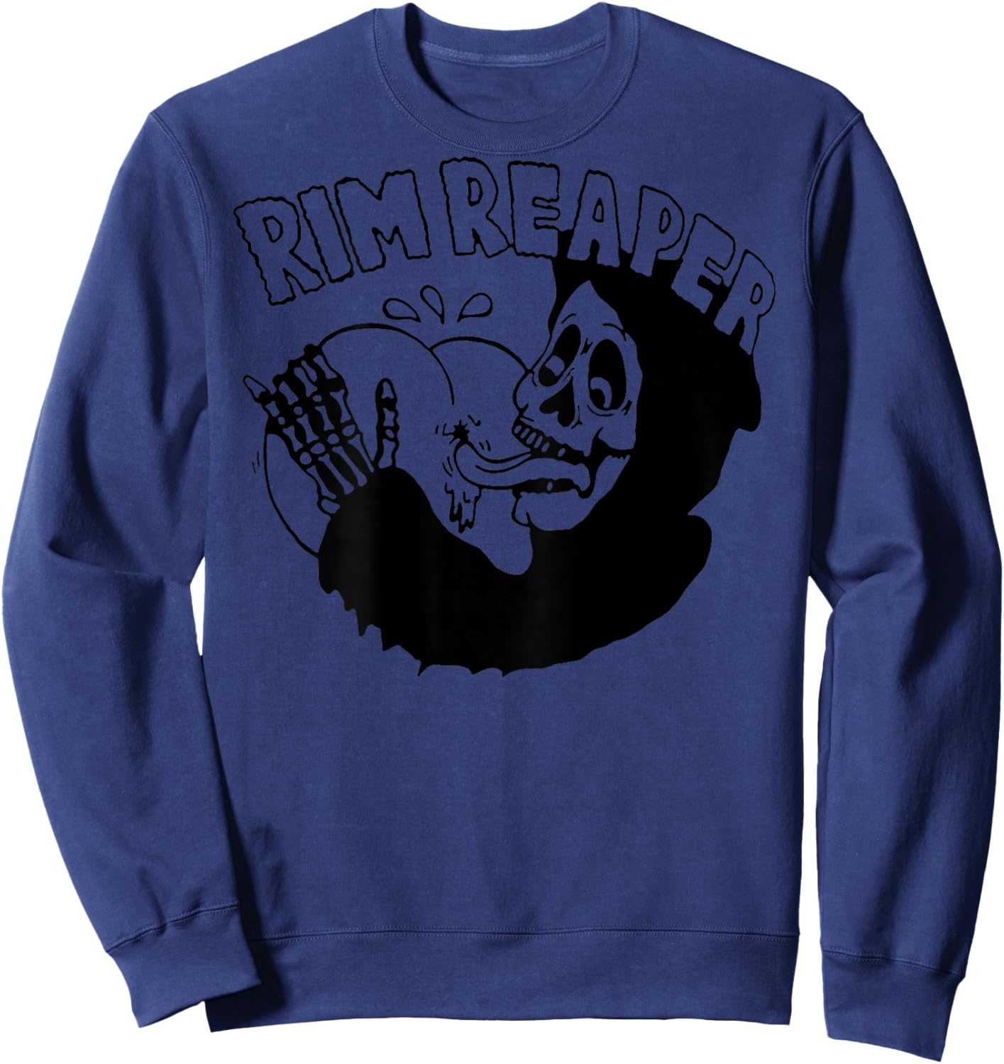 Rim Reaper (on back) Sweatshirt - Sweatshirt | Navy