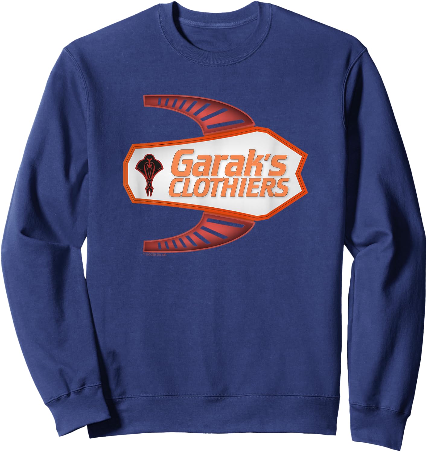 Star Trek: Deep Space Nine Garak's Clothiers Sweatshirt - Sweatshirt | Navy