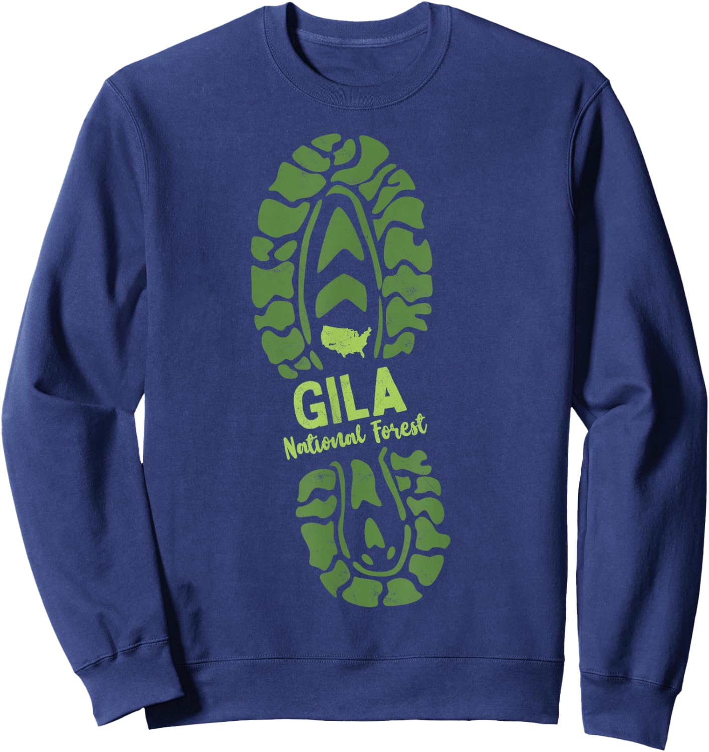 Gila National Forest New Mexico NM Wilderness Vacation Sweatshirt - Sweatshirt | Navy