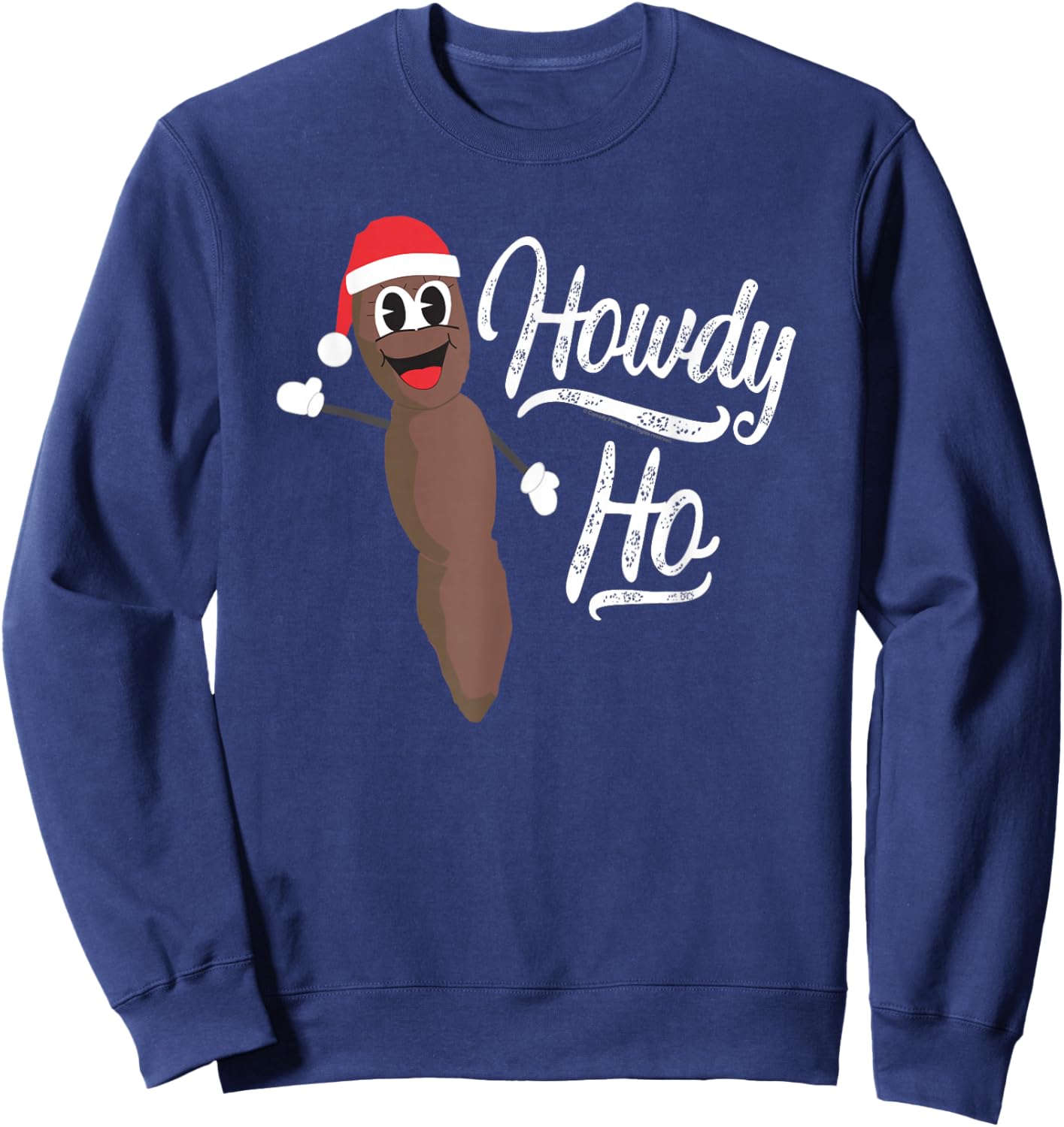 South Park Mr. Hankey Howdy Ho Christmas Sweatshirt - Sweatshirt | Navy