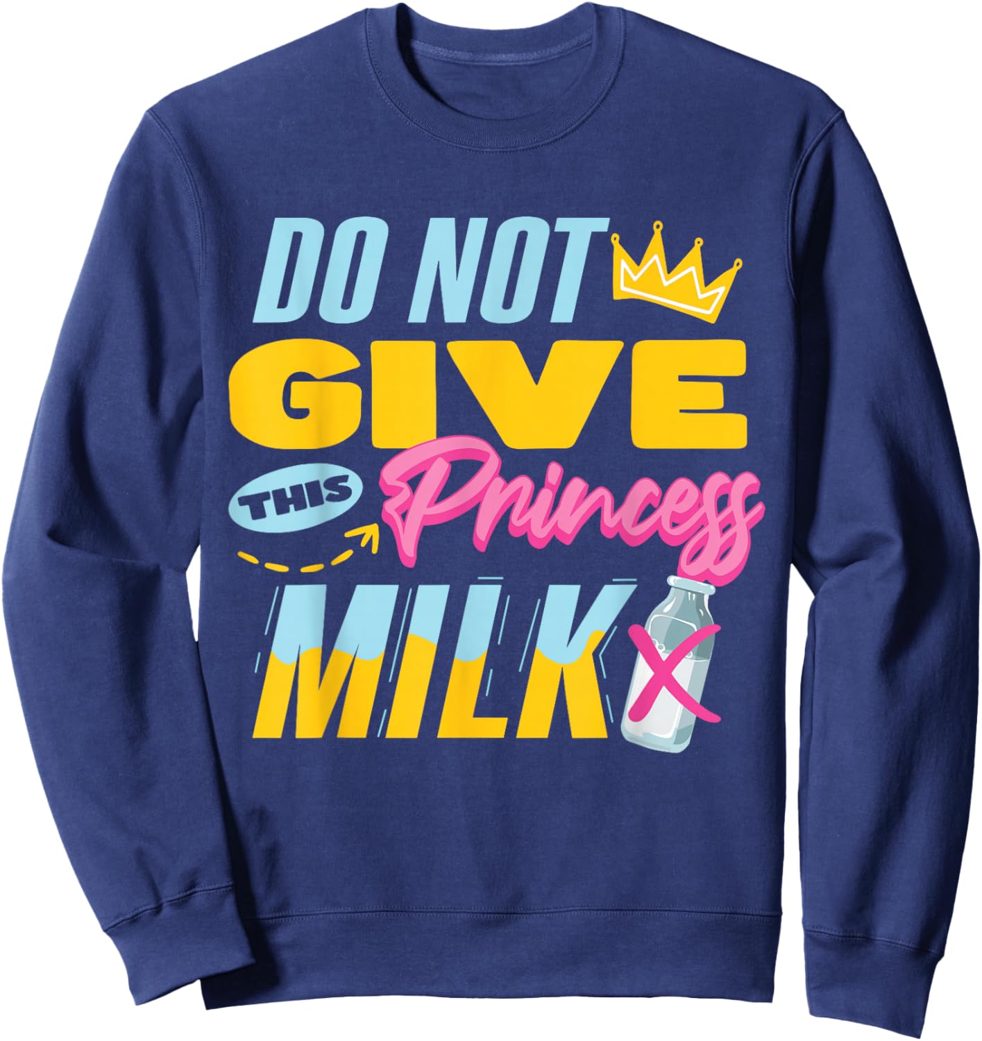Funny Lactose Tolerant Lactose Intolerant Sweatshirt - Sweatshirt | Navy