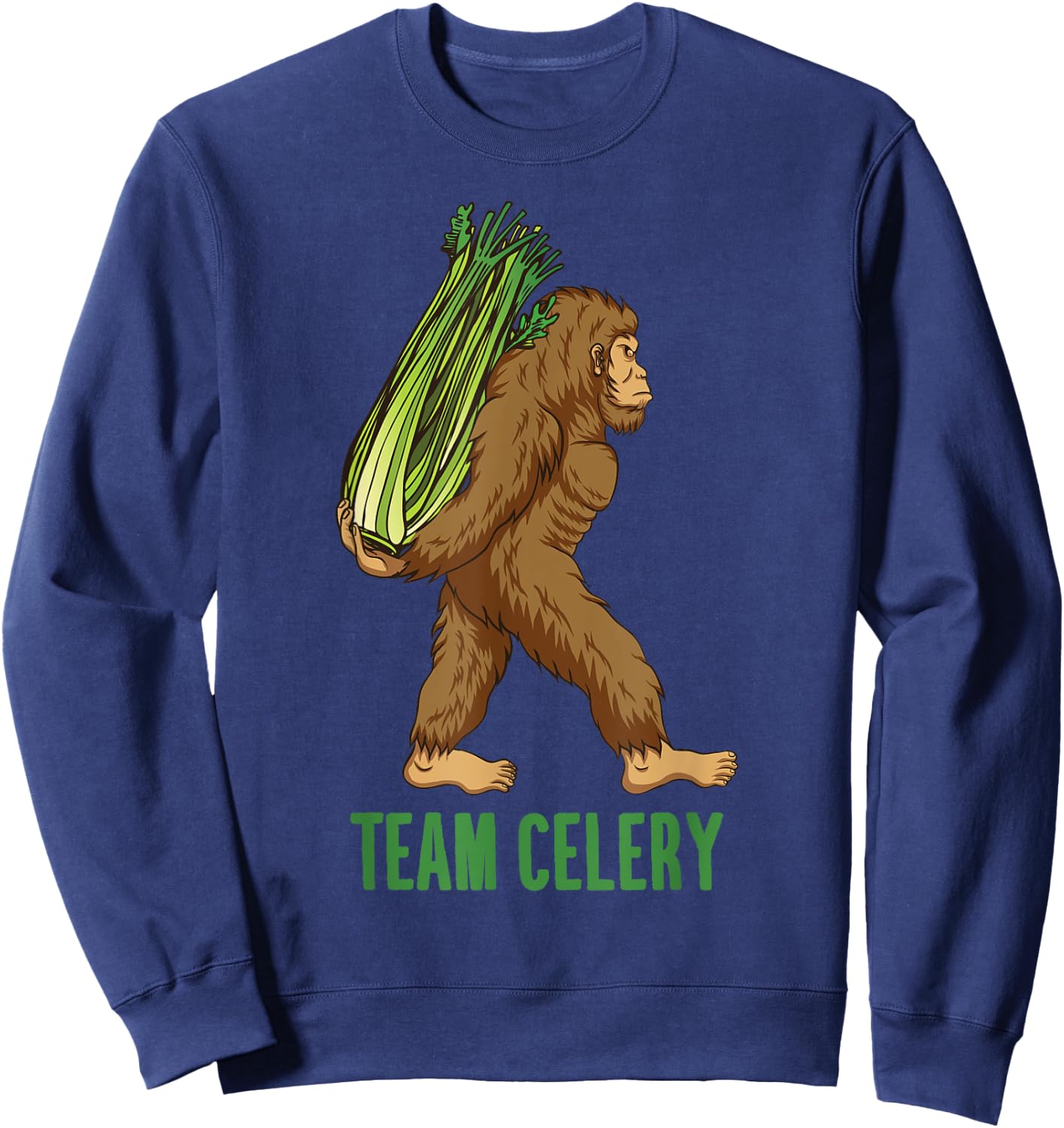 Vegetable Celery Juice Gift Celery Lover Sweatshirt - Sweatshirt | Navy