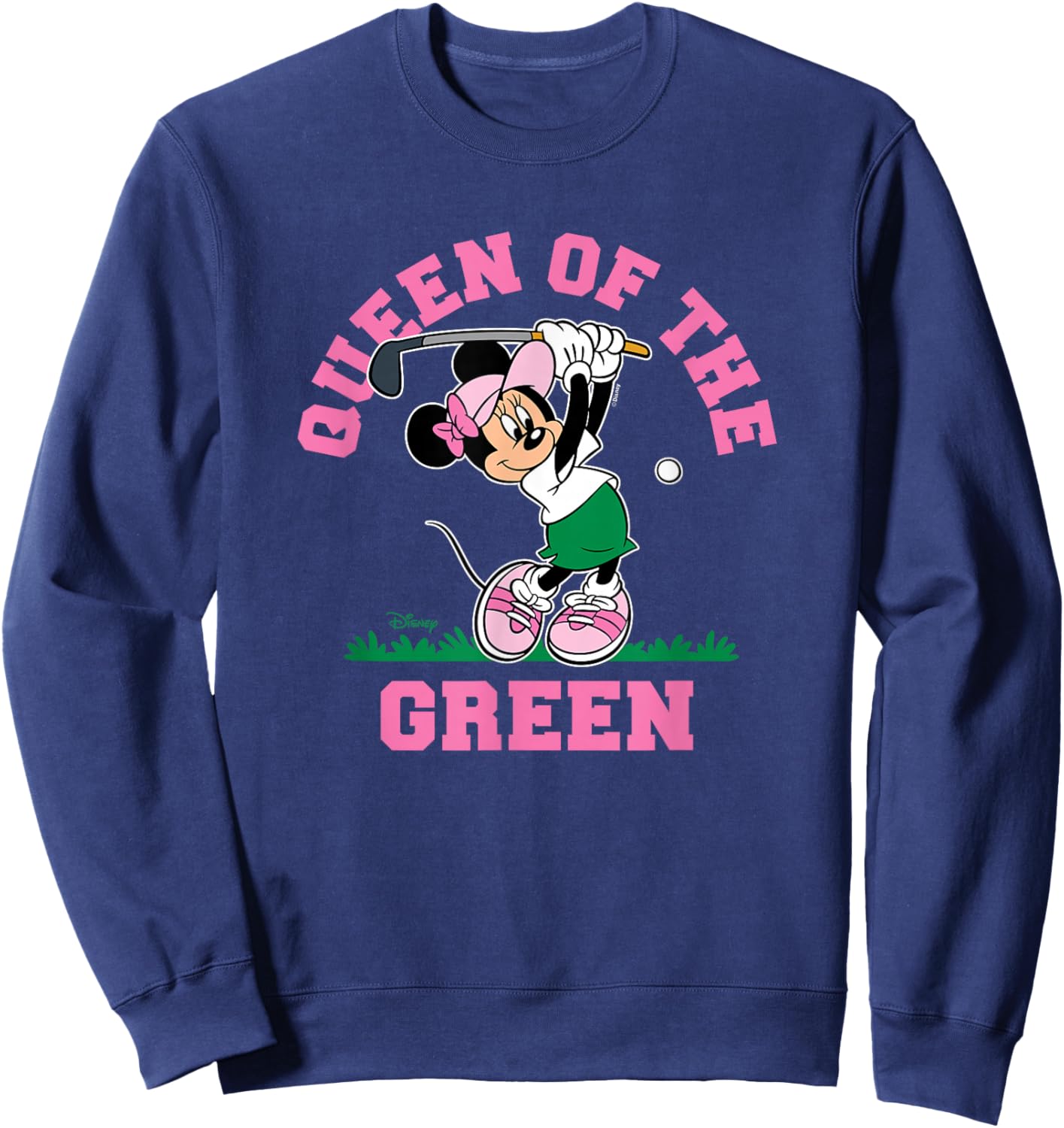 Minnie Mouse - Golfing Queen of The Green Sweatshirt - Sweatshirt | Navy