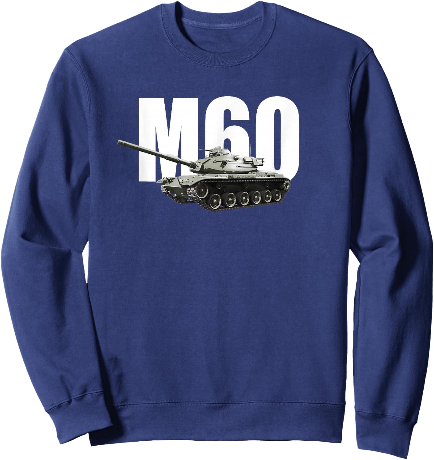 M60 Patton tank Sweatshirt - Sweatshirt | Navy