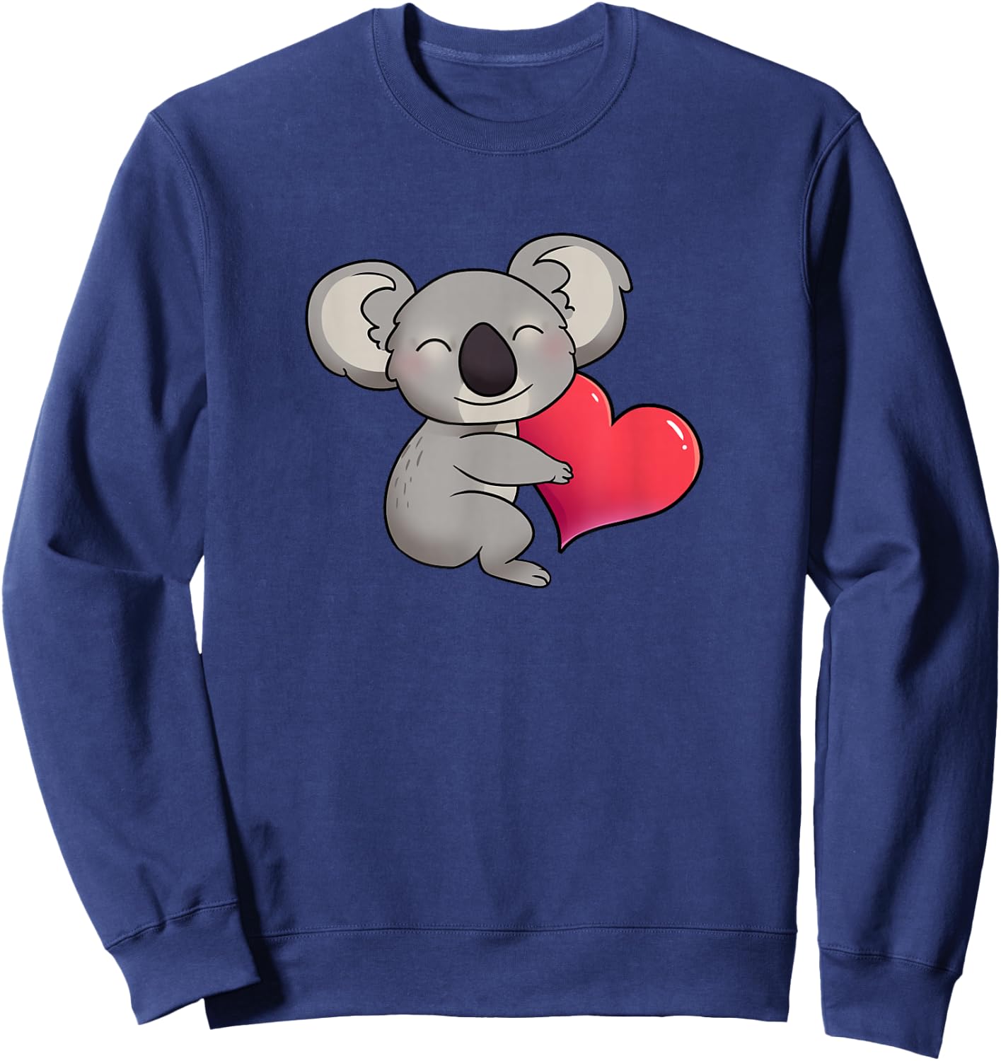 Koala Conservation Support Wildlife with Adorable Koala Bear Sweatshirt - Sweatshirt | Navy