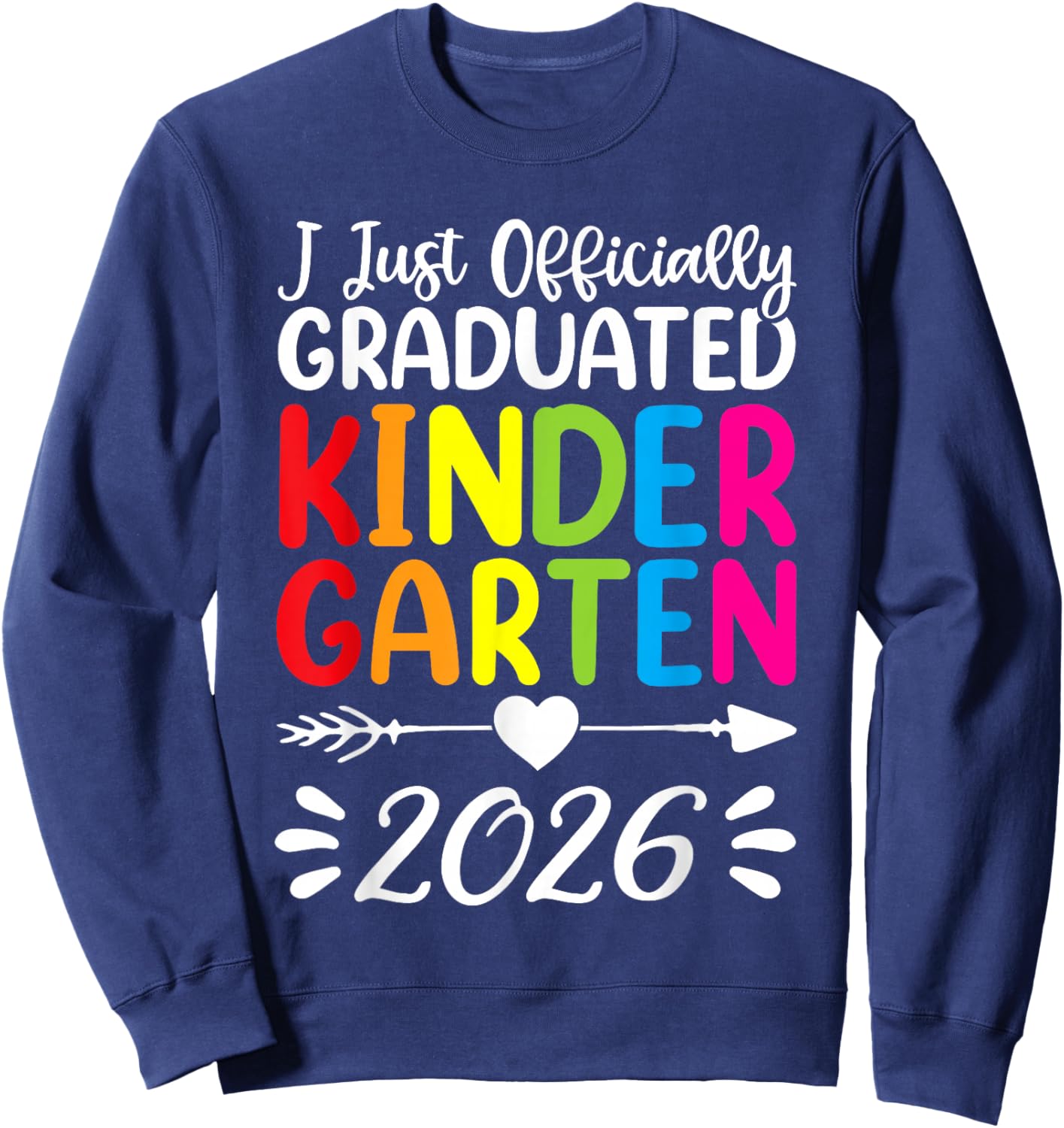 Kindergarten Graduation Outfit for Boys and Girls, Graduate Sweatshirt - Sweatshirt | Navy