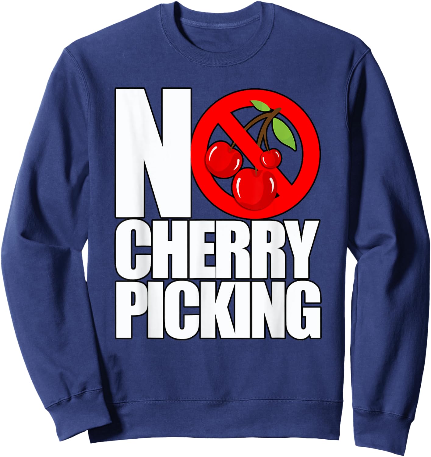 No Cherry Picking For Pick Associates AA Picker Sweatshirt - Sweatshirt | Navy