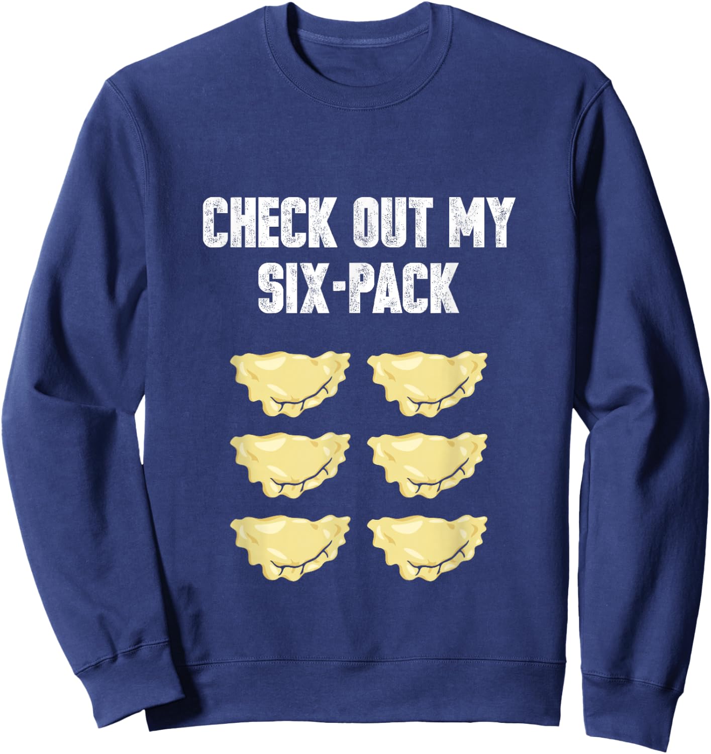 Pierogi Squad Pierogi, Perogi, Pierogies Polish Sweatshirt - Sweatshirt | Navy