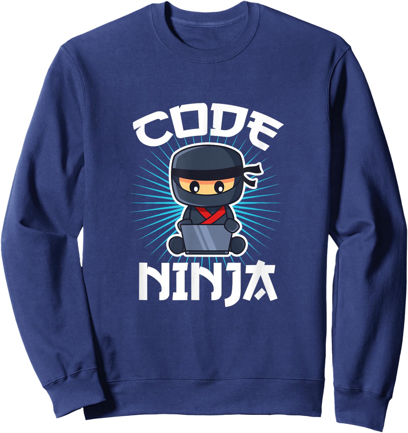 Code Ninja Programmer Coder Computer Programming Coding Small Sweatshirt - Sweatshirt | Navy