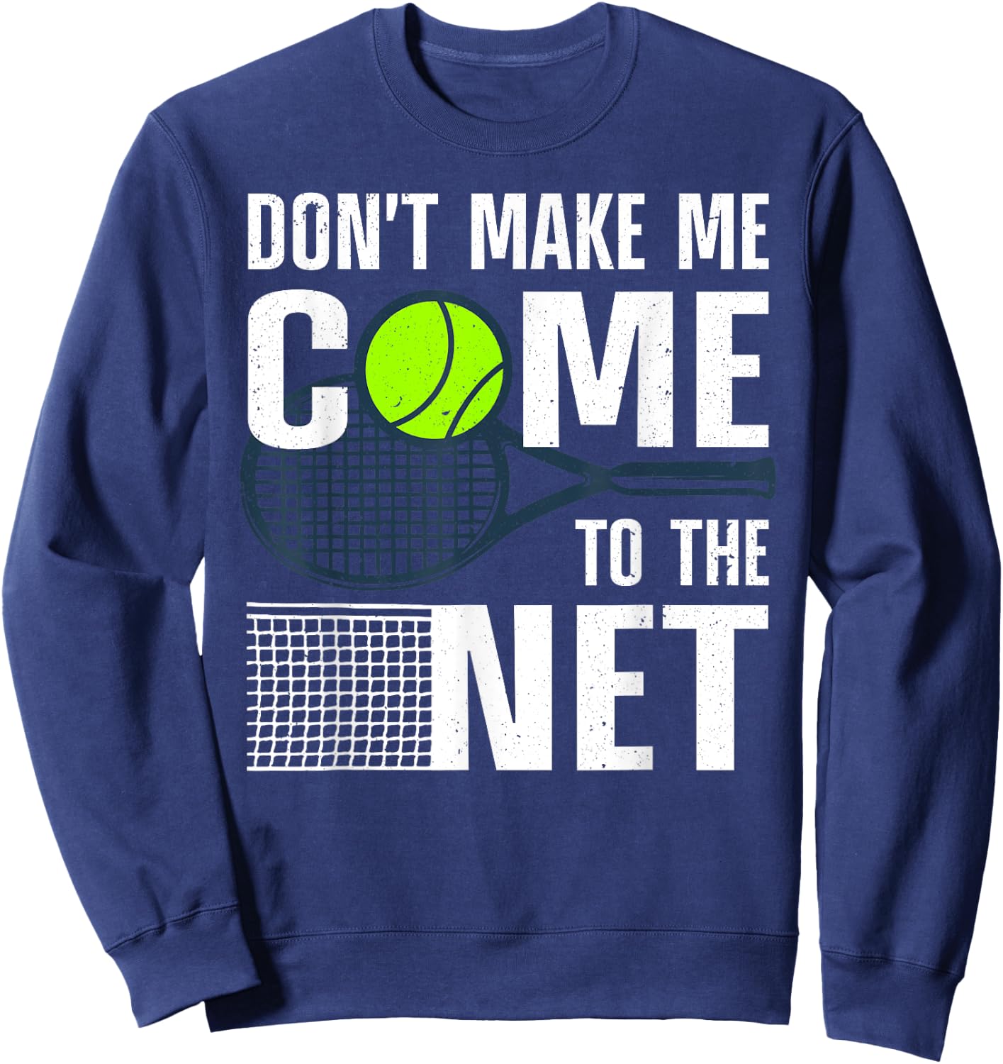 Tennis Art Women Coach Tennis Lover Tennis Player Sweatshirt - Sweatshirt | Navy