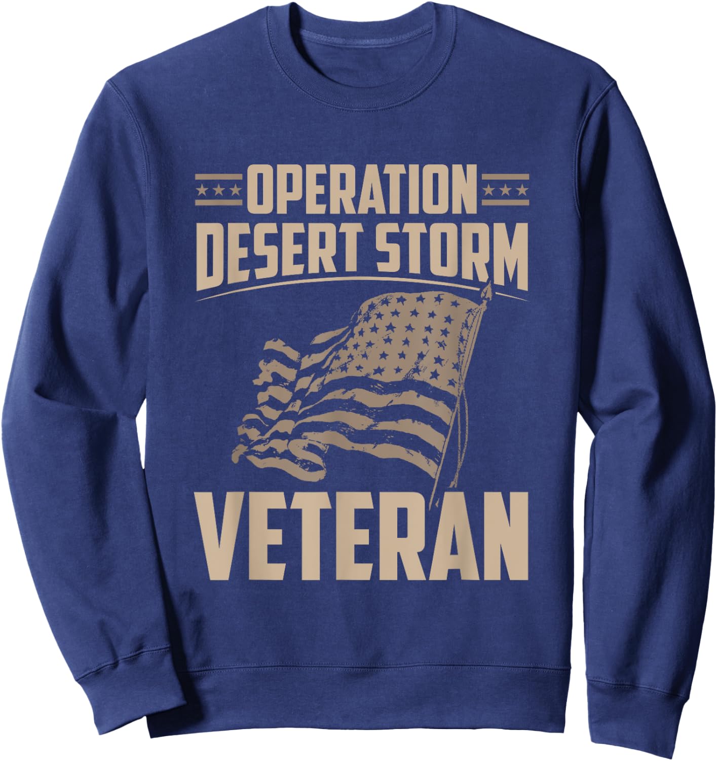 Veteran Shirt Operation Desert Storm Men Women USA Gift Sweatshirt - Sweatshirt | Navy