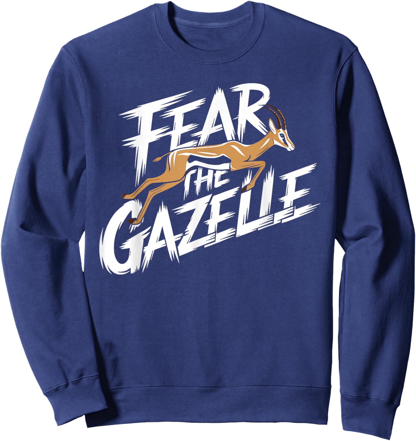 Fear The GAZELLE GAZELLES Sweatshirt - Sweatshirt | Navy