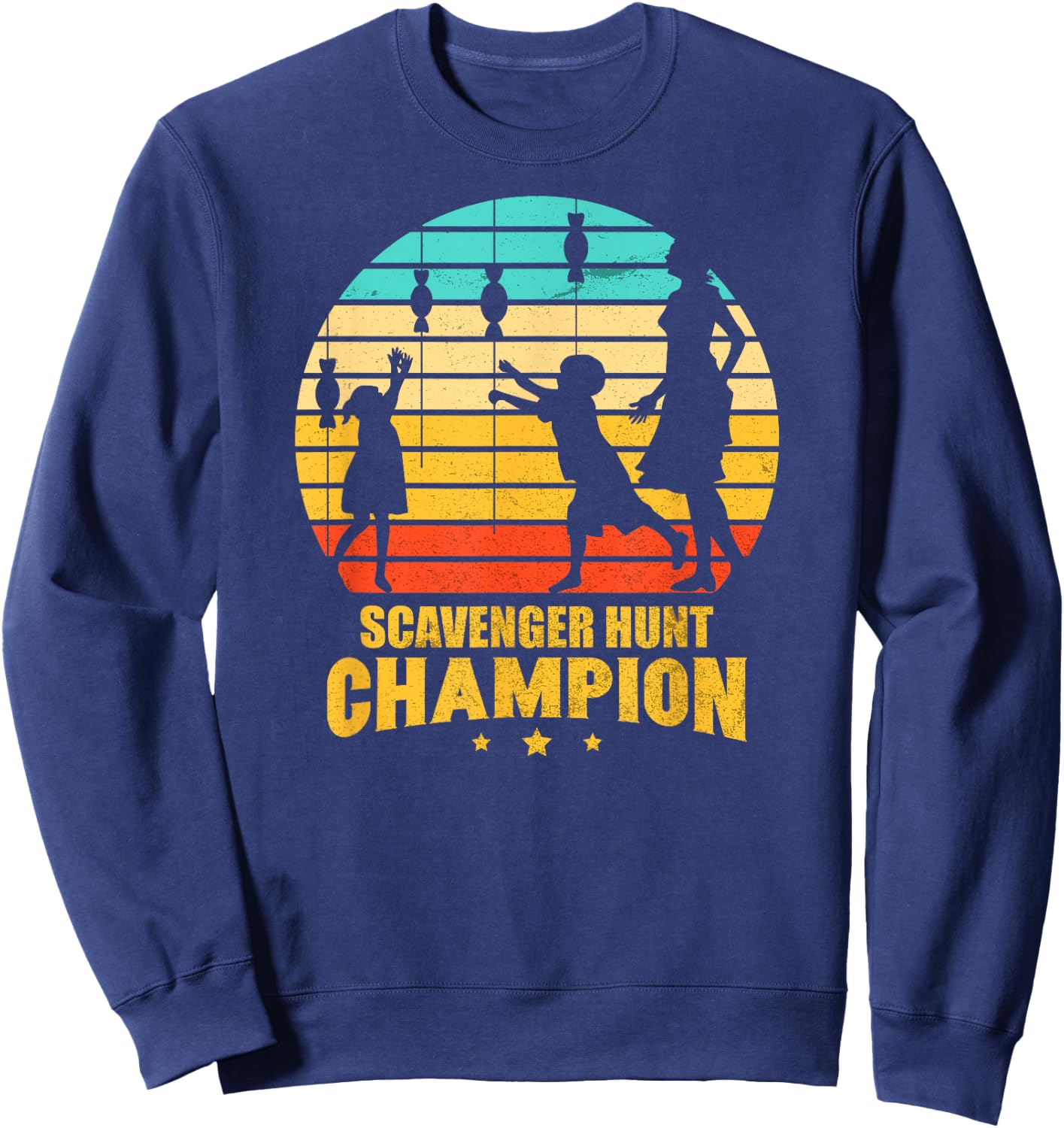 Scavenger Hunt Champion Sweatshirt - Sweatshirt | Navy