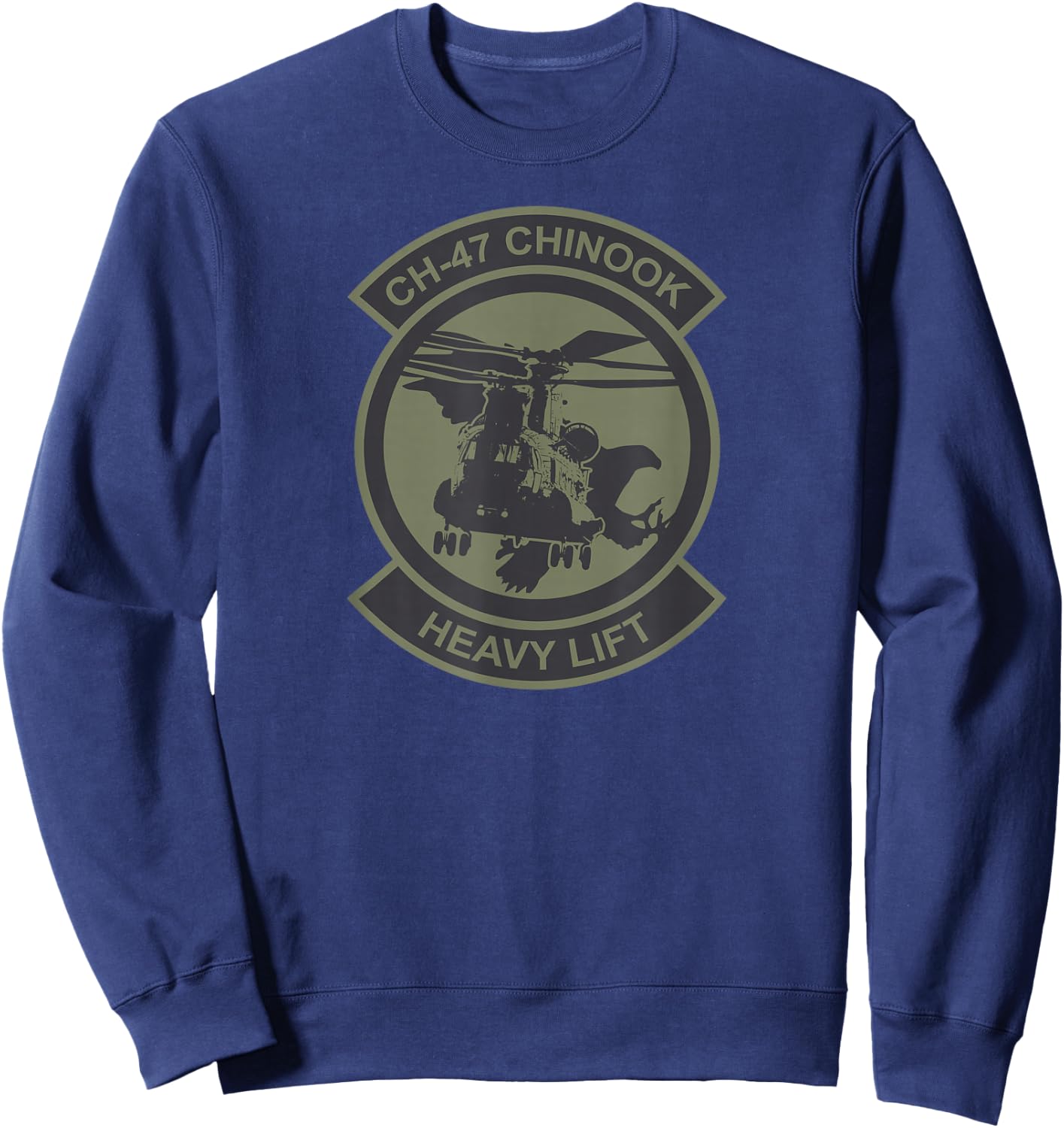 CH-47 Chinook (subdued) Sweatshirt - Sweatshirt | Navy