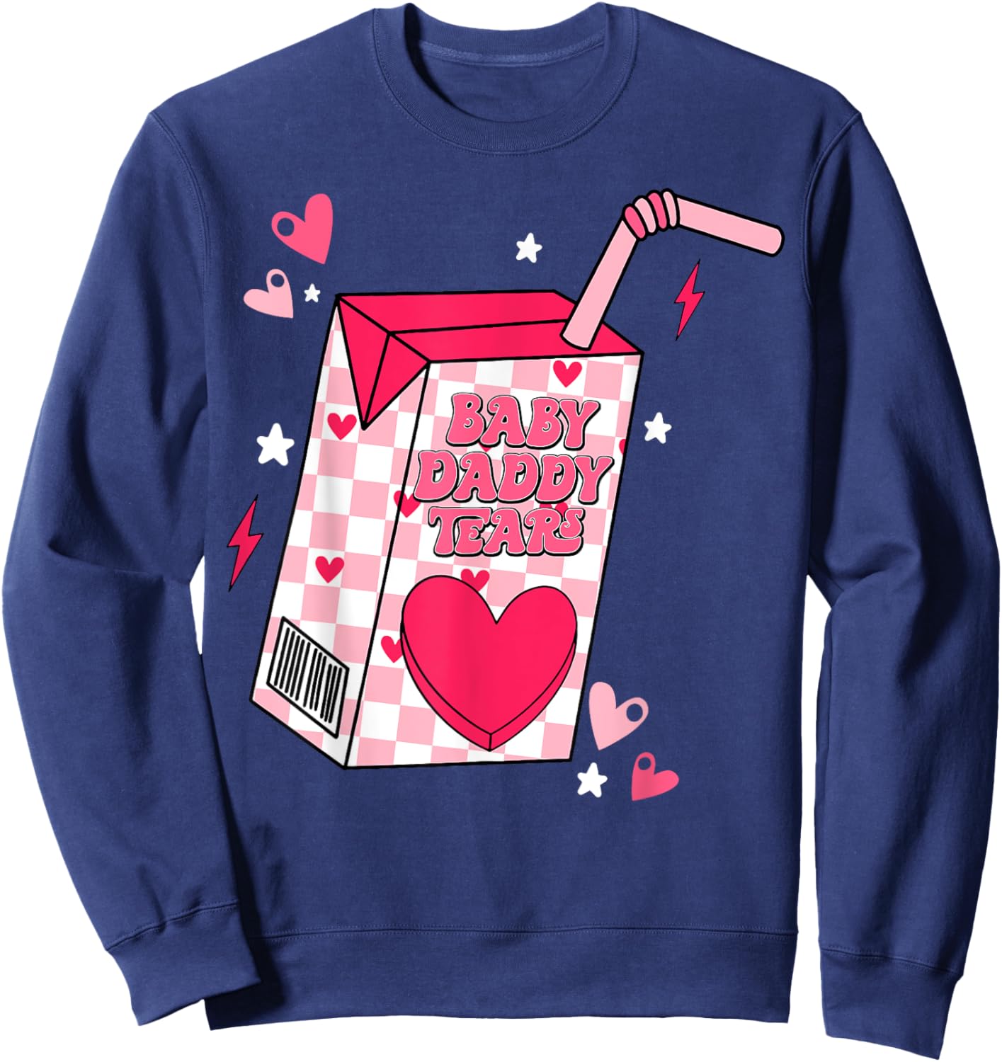 Baby Daddy Tears Sweatshirt - Sweatshirt | Navy