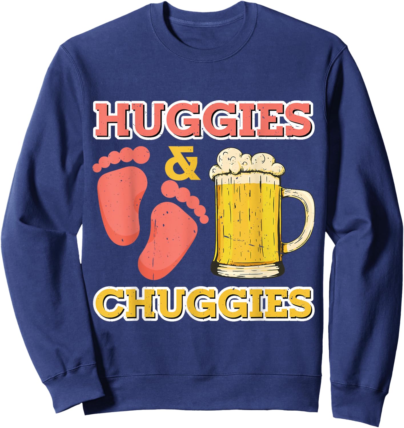 Huggies and Chuggies Sweatshirt - Sweatshirt | Navy