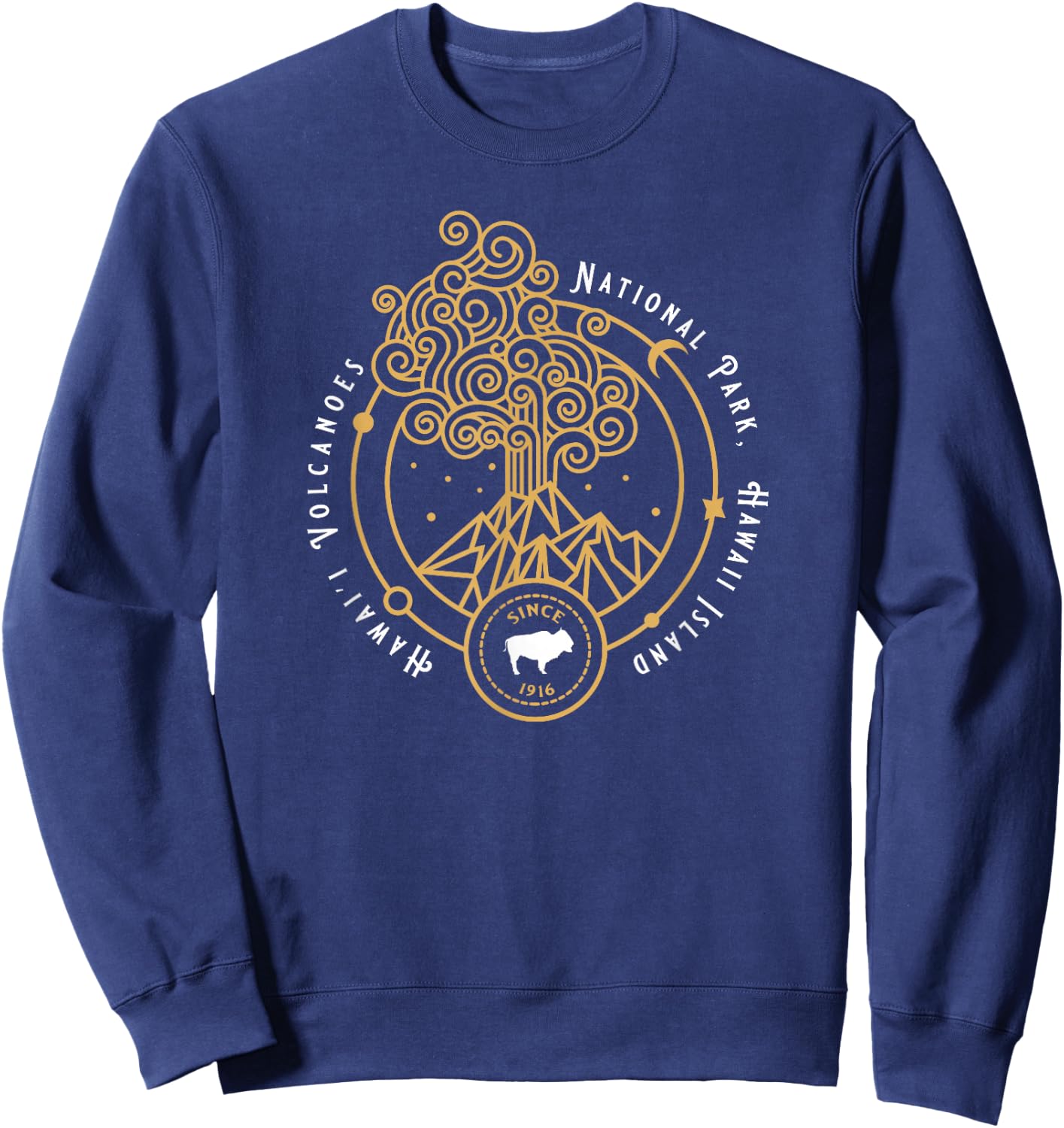 Hawaii Volcanoes National Park Kilauea Mauna Loa Souvenirs Sweatshirt - Sweatshirt | Navy