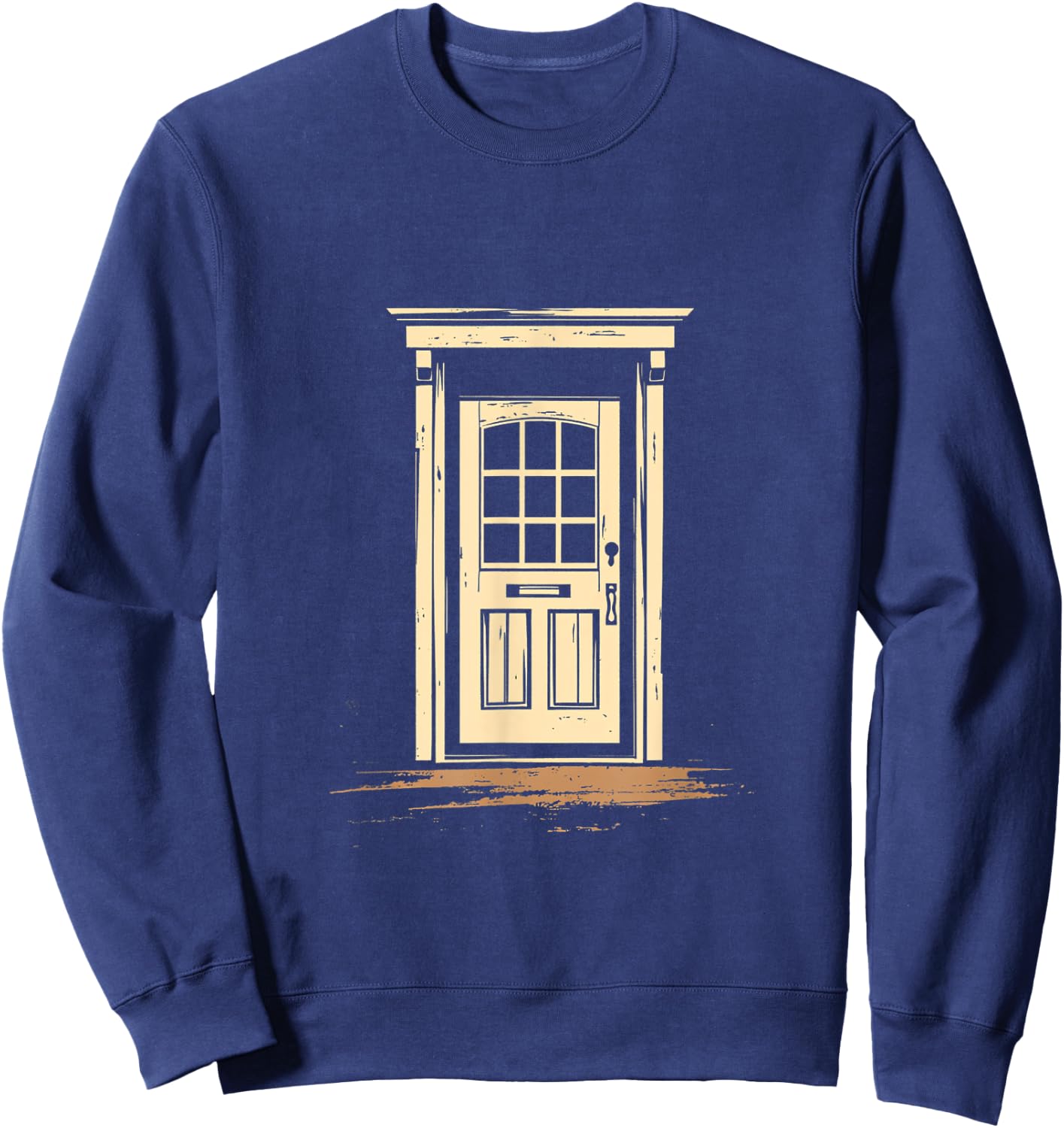 Vintage Front Door Architecture Sweatshirt - Sweatshirt | Navy