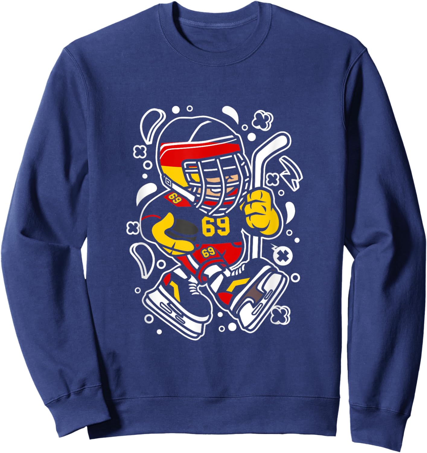 Germany Hockey Kid Sweatshirt - Sweatshirt | Navy