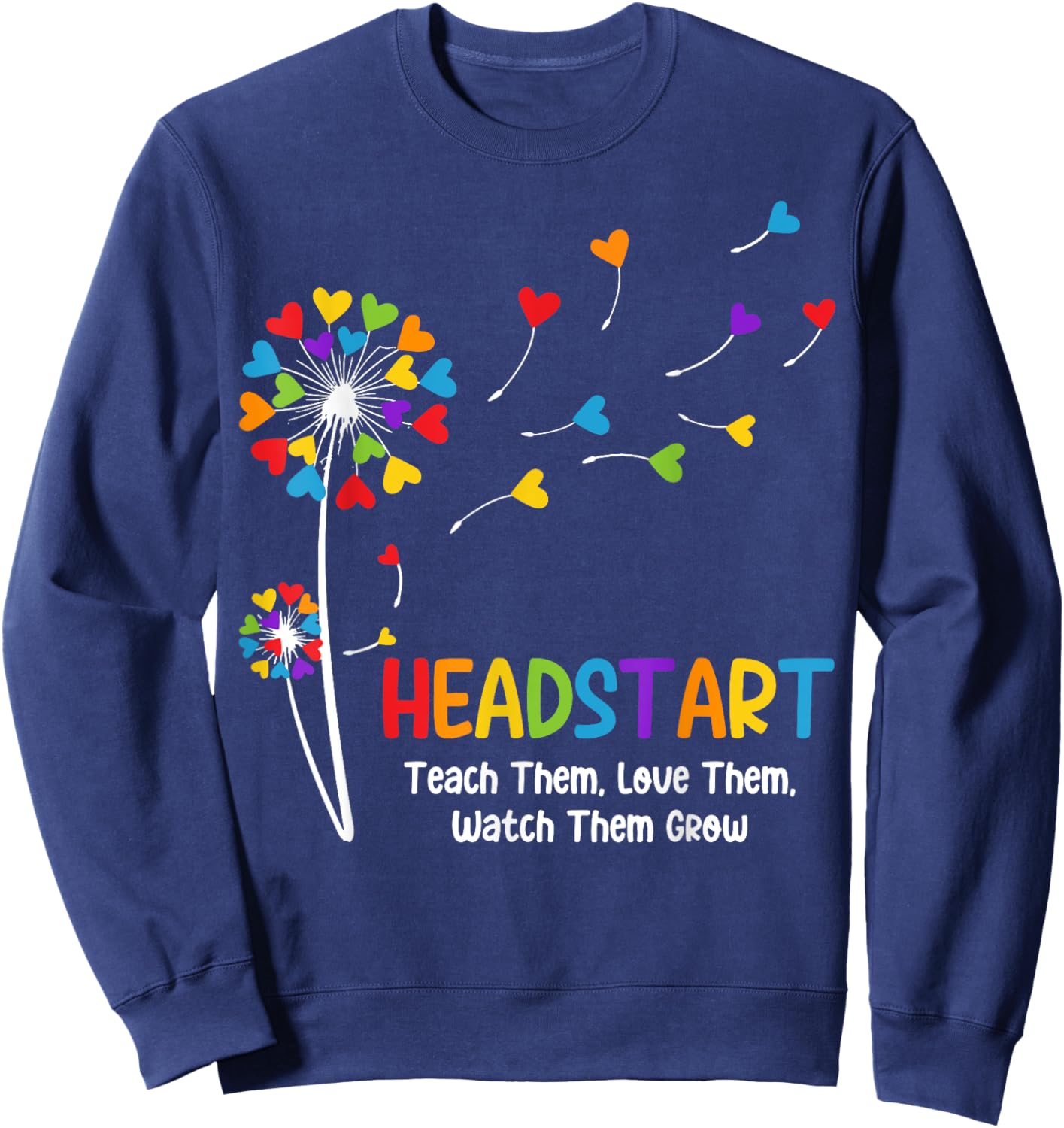 Headstart Teacher Early Childhood Educator Sweatshirt - Sweatshirt | Navy