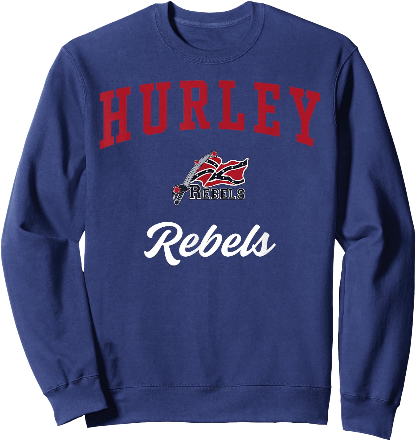 Hurley High School Rebels Sweatshirt - Sweatshirt | Navy
