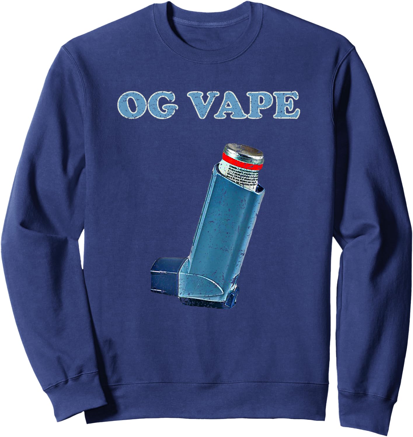 UND Vape Shirt Funny Vape for Vaper Vaping Sweatshirt - Sweatshirt | Navy