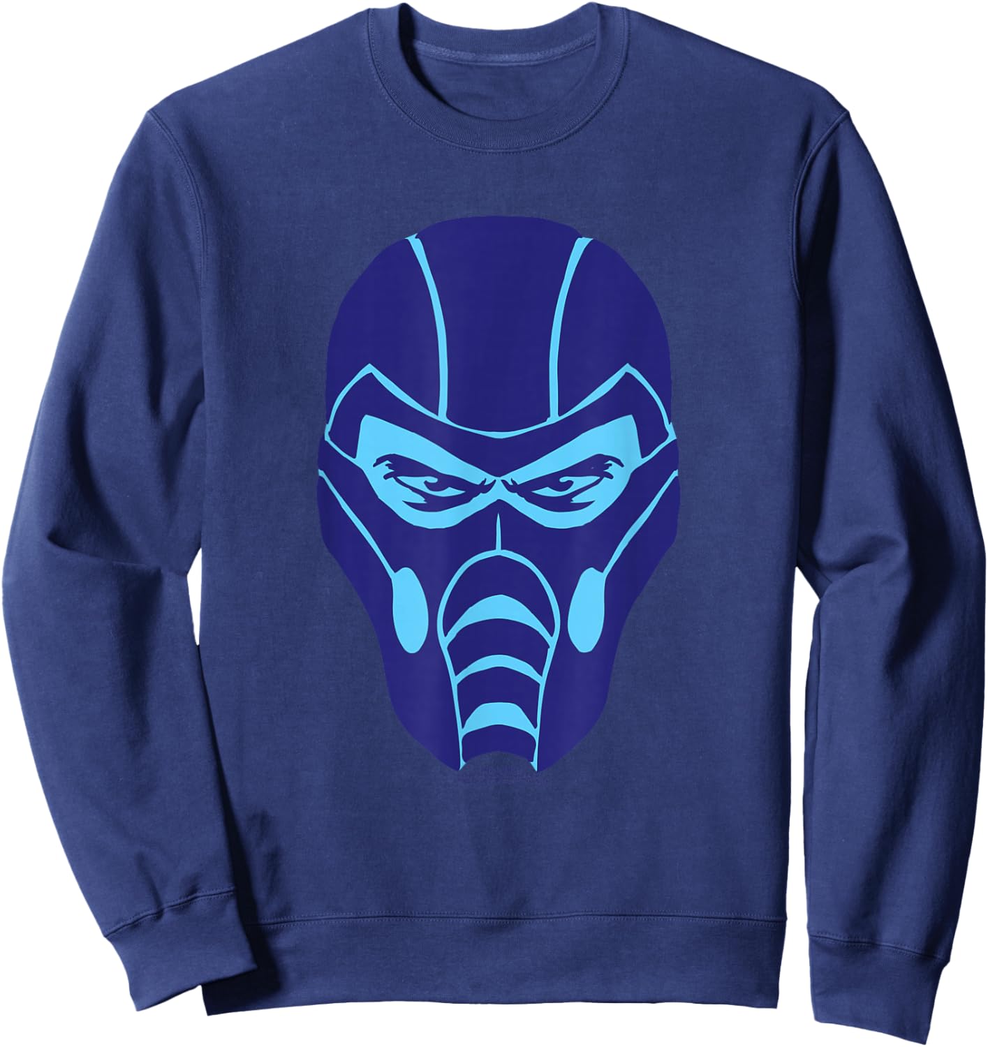 Mortal Kombat 9 Sub-Zero Face Icon Sweatshirt - Sweatshirt | Navy