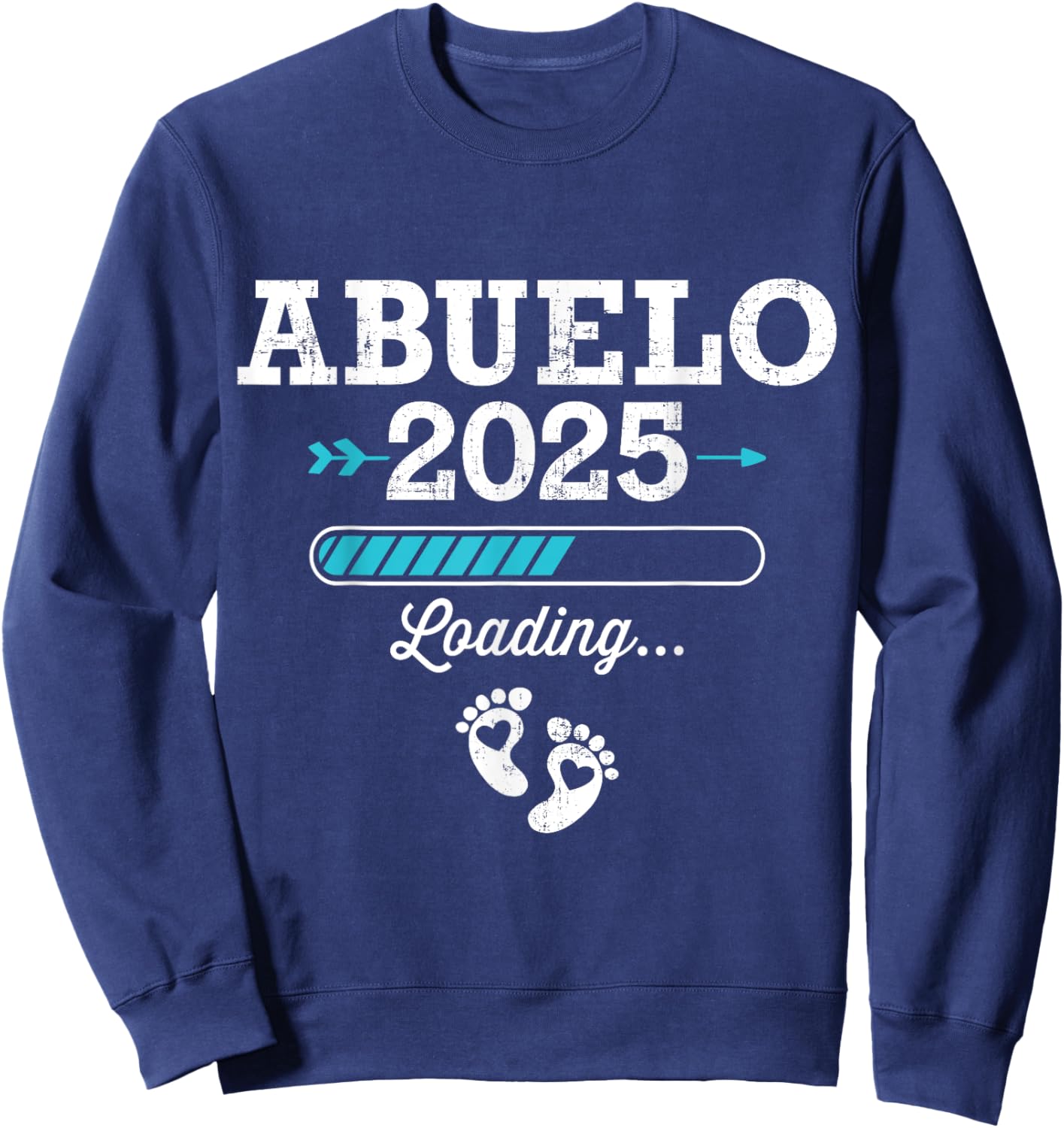 Abuelo 2025 loading Sweatshirt - Sweatshirt | Navy