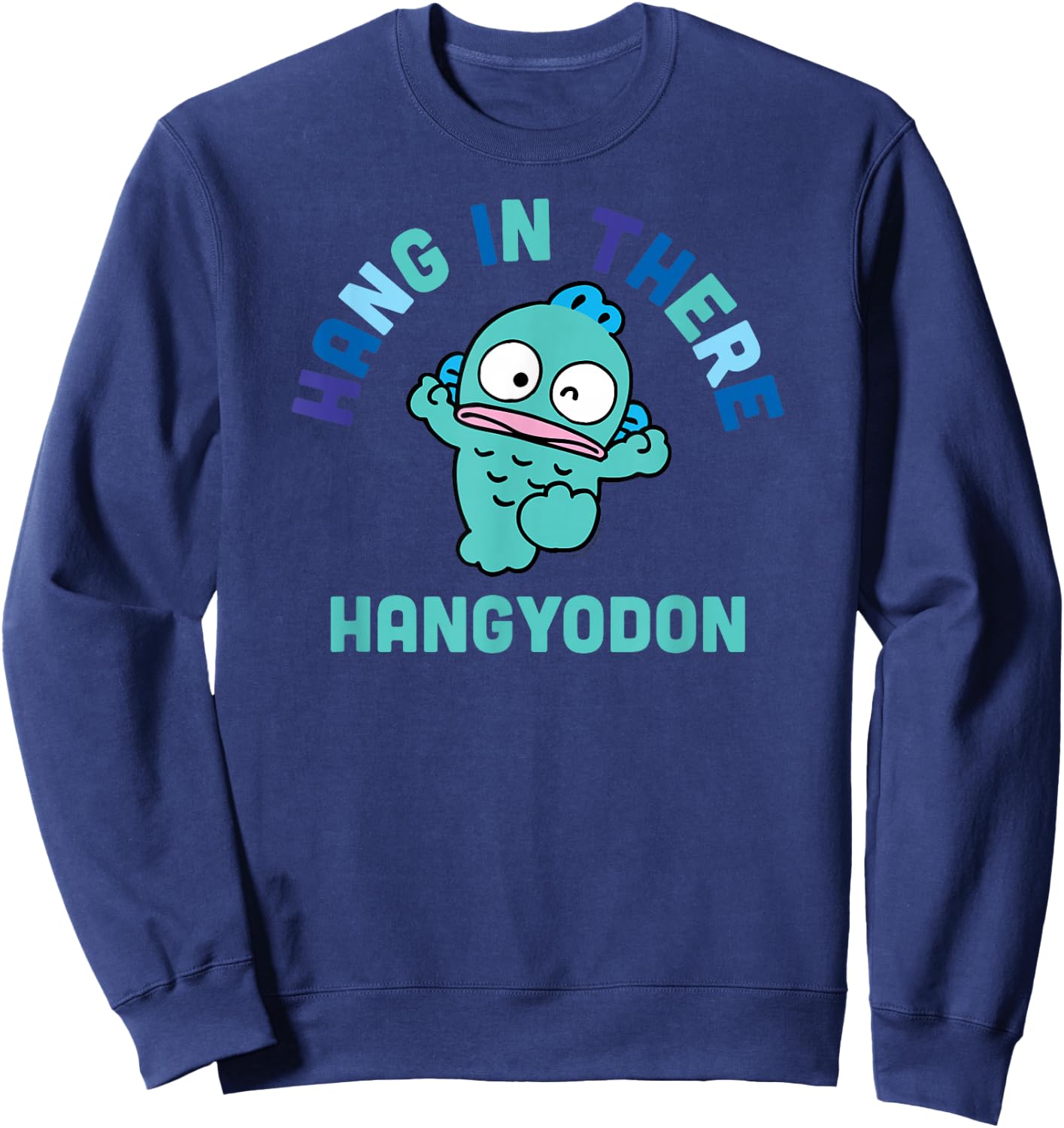 Hangyodon Hang in There Sweatshirt - Sweatshirt | Navy