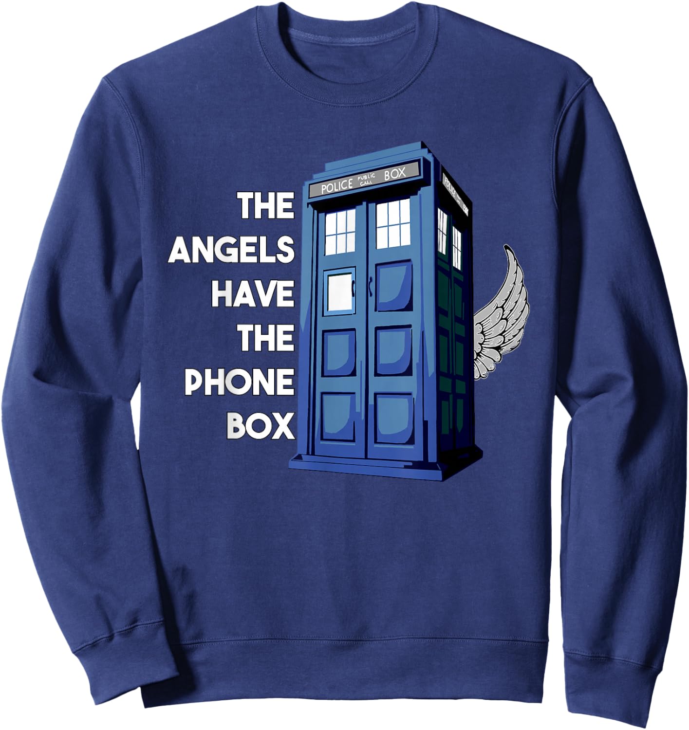The Angels Have The Phone Box Sweatshirt - Sweatshirt | Navy