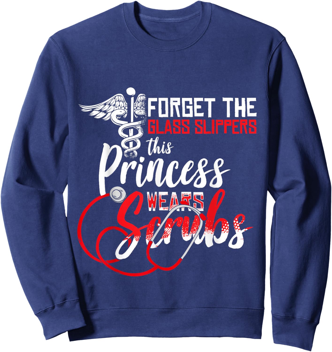 Medical Assistant Hospital Medical Nurse Sweatshirt - Sweatshirt | Navy