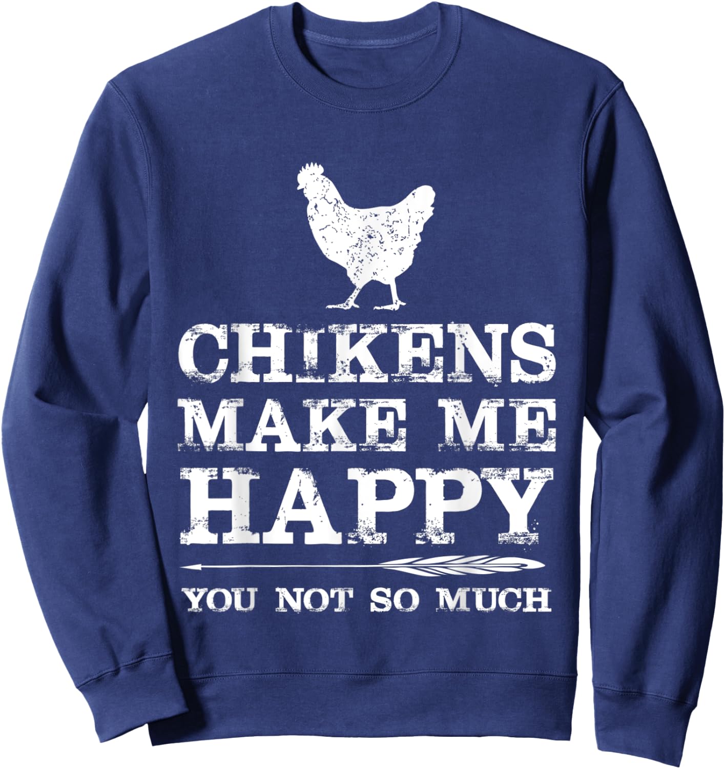 Funny Chicken Shirts with sayings Chicken Mom Sweatshirt - Sweatshirt | Navy