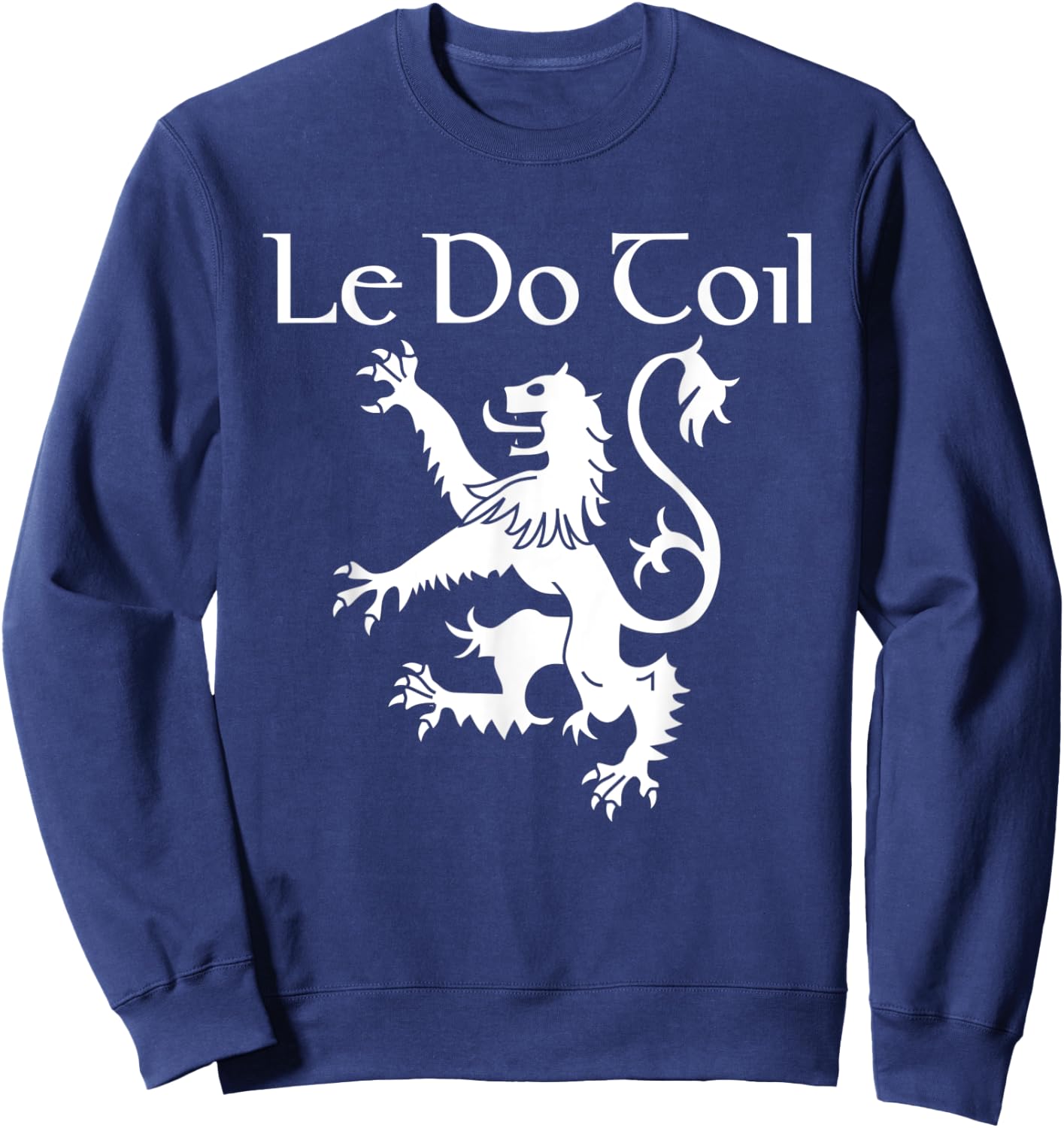 Beer Please In Scots Gaelic Shirt Funny Scottish Souvenir Sweatshirt - Sweatshirt | Navy
