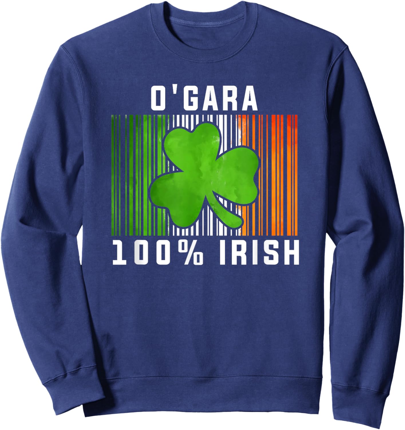 O'Gara Irish Family Name Sweatshirt - Sweatshirt | Navy