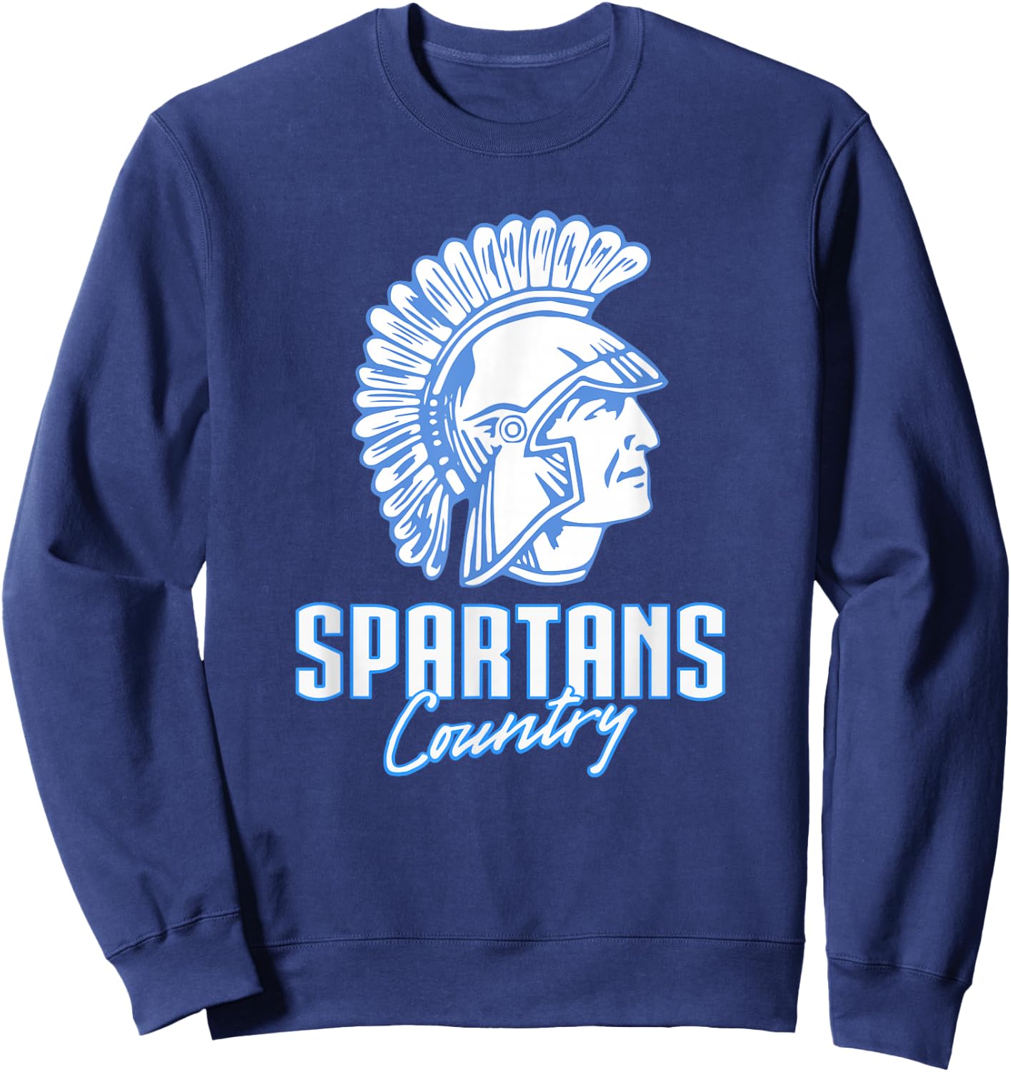 Lake Forest Spartans Logo Country HS Sweatshirt - Sweatshirt | Navy
