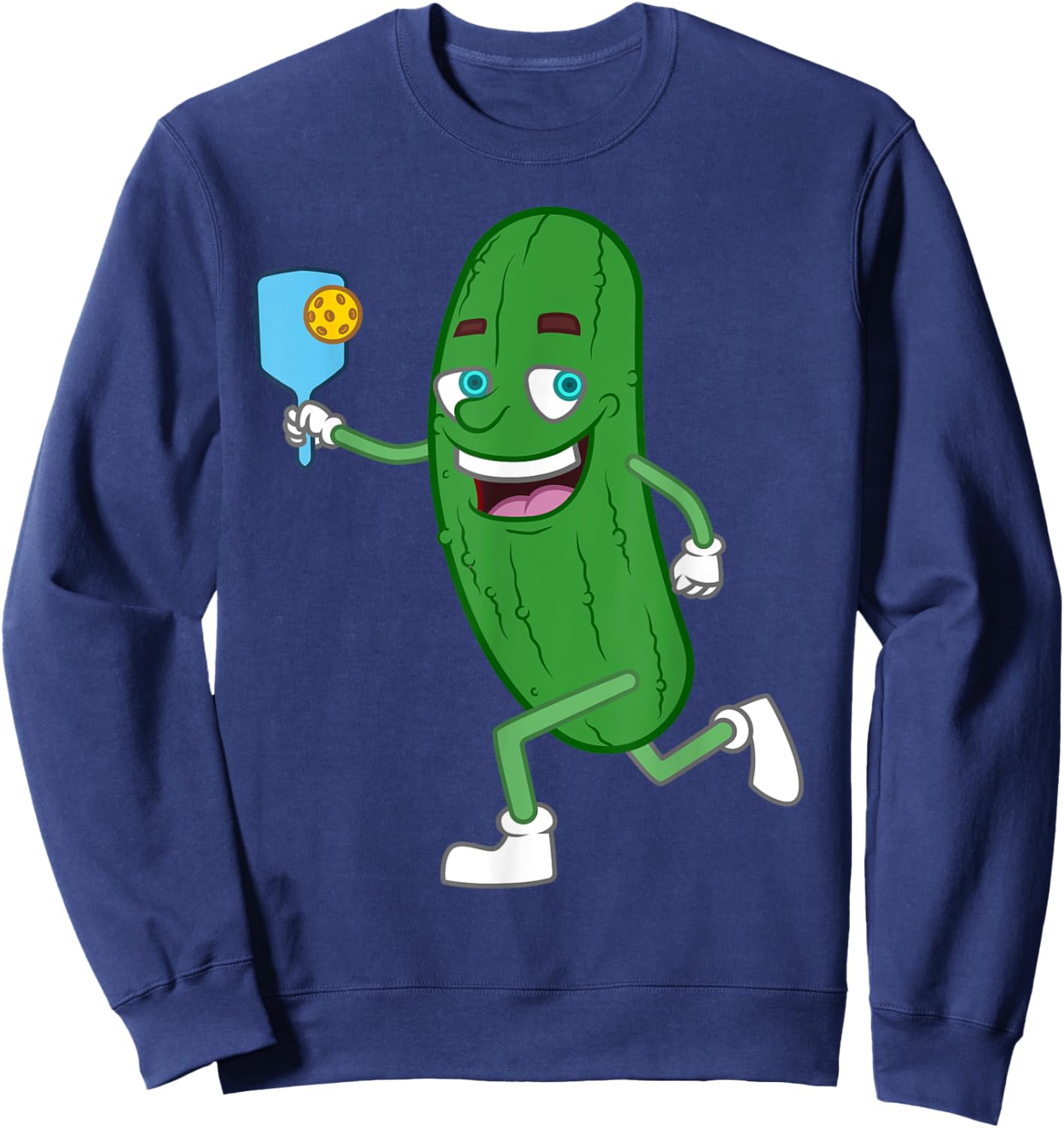 Pickleball Art Women Pickle Ball Pickleball Lover Sweatshirt - Sweatshirt | Navy