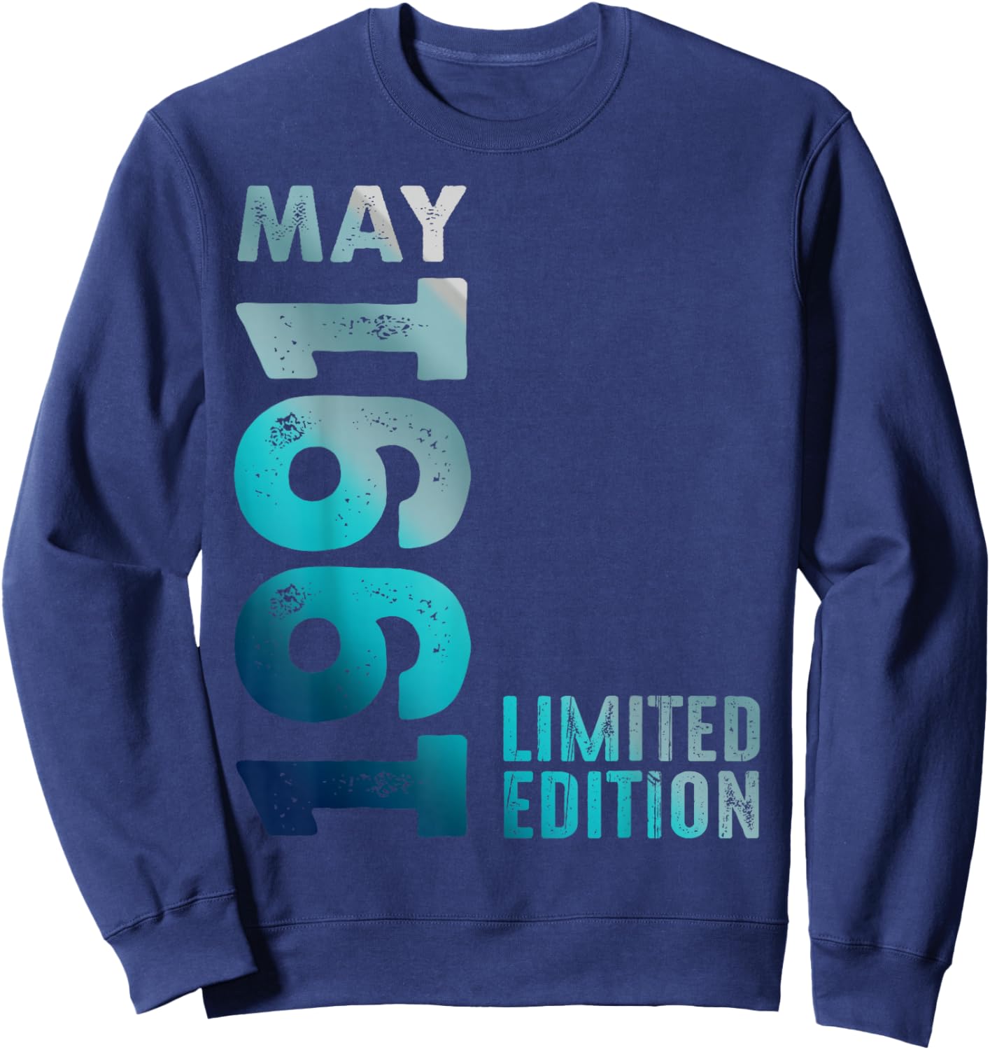 Limited Edition May 1991 Birthday Sweatshirt - Sweatshirt | Navy