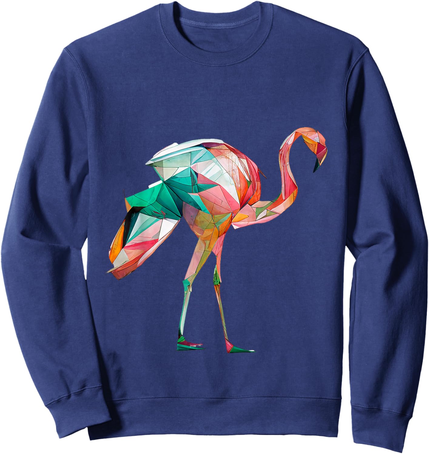 Flamingo animal lovers, animal flamingo Sweatshirt - Sweatshirt | Navy