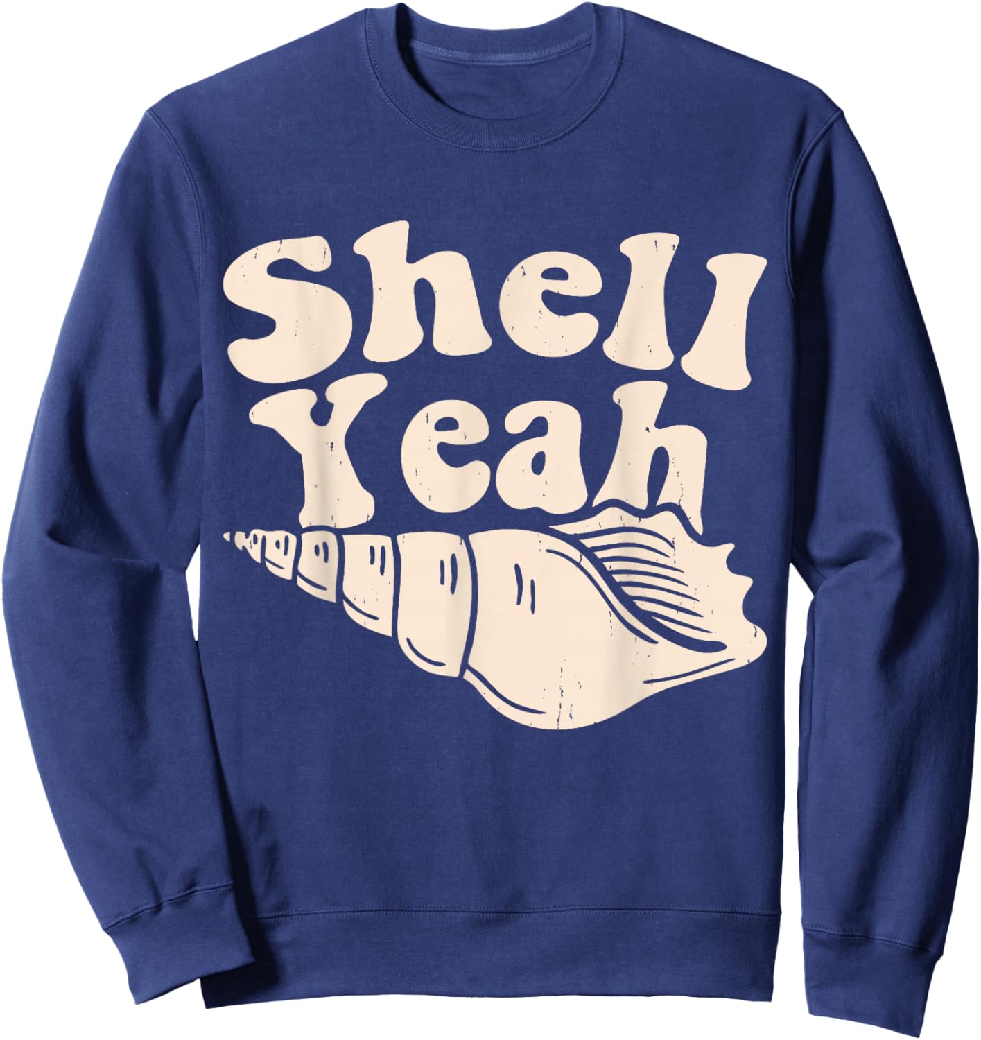 Shell Yeah Sweatshirt - Sweatshirt | Navy