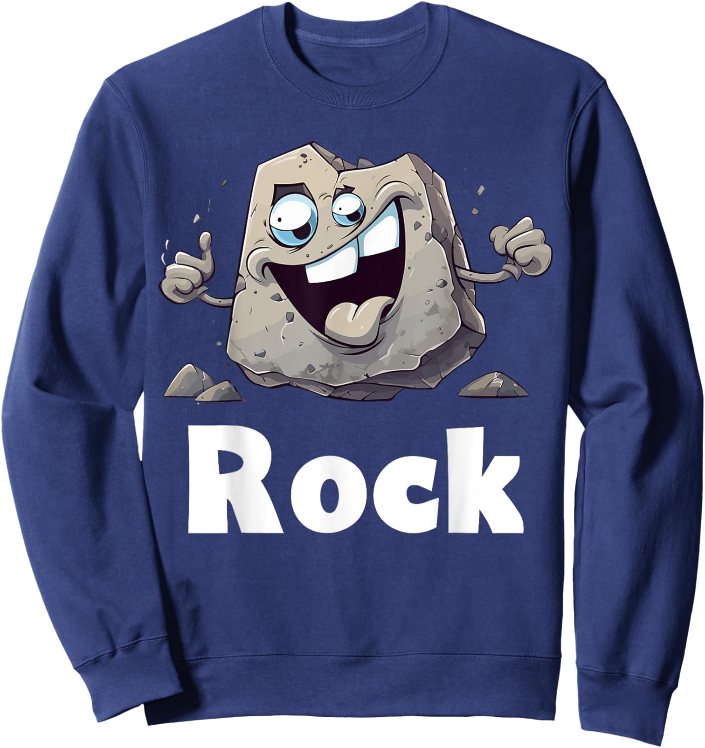 Rock Scissors Paper Halloween Costumes Group Family Sweatshirt - Sweatshirt | Navy