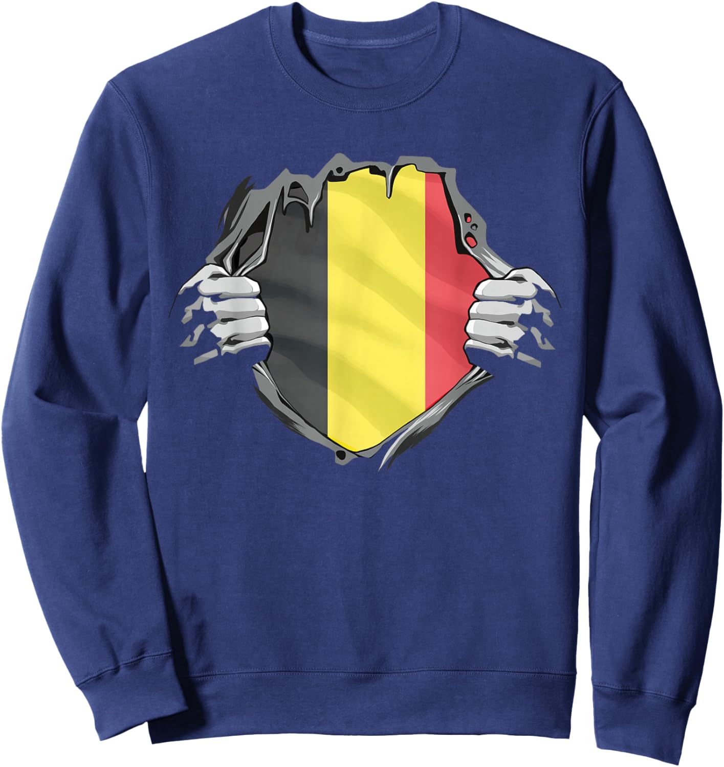 Belgium Football Jersey Alternative Sweatshirt - Sweatshirt | Navy