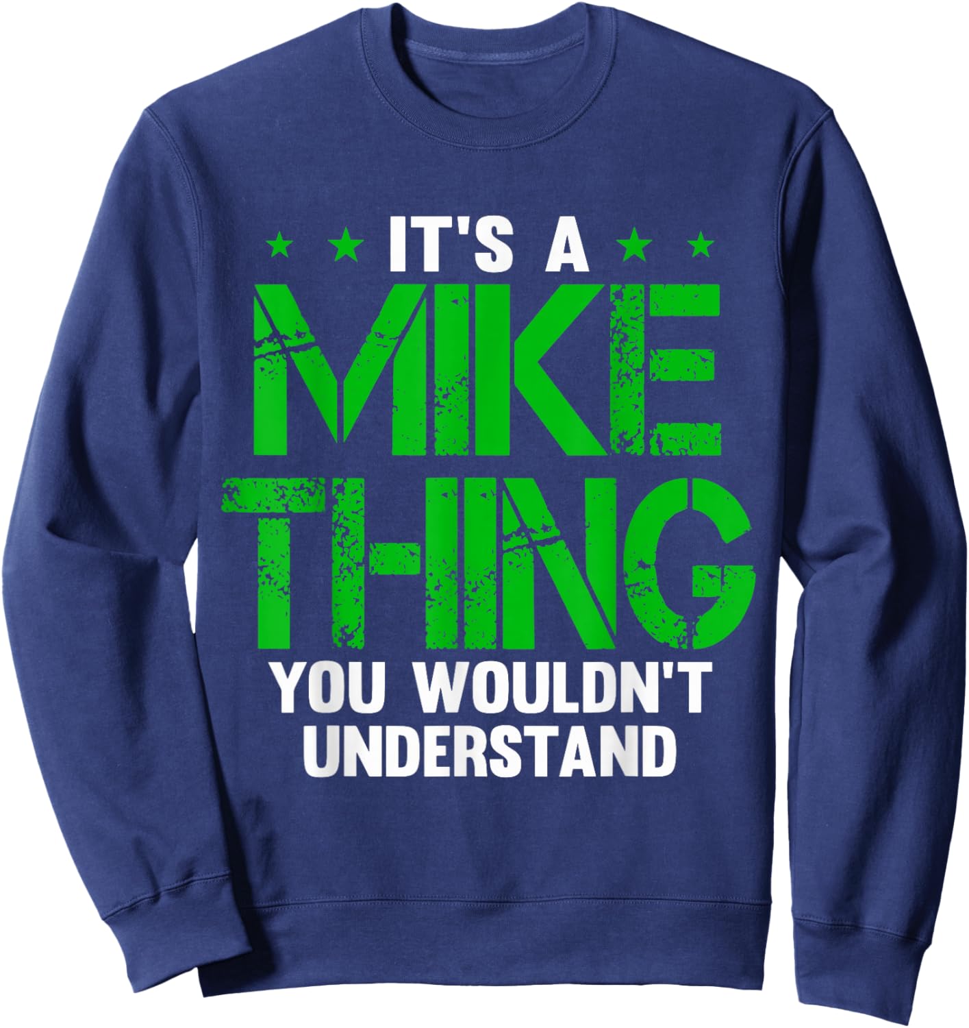 Funny Mike Sweatshirt - Sweatshirt | Navy