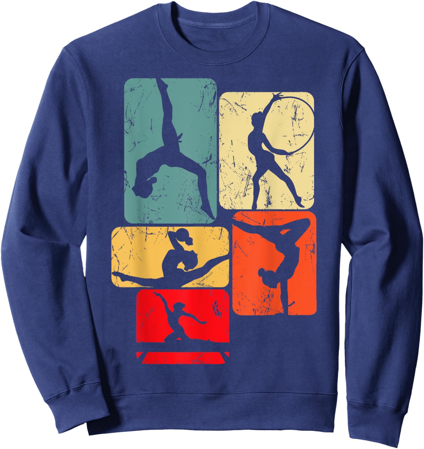Gymnastics Gymnastics Children Girls Ladies Sweatshirt - Sweatshirt | Navy