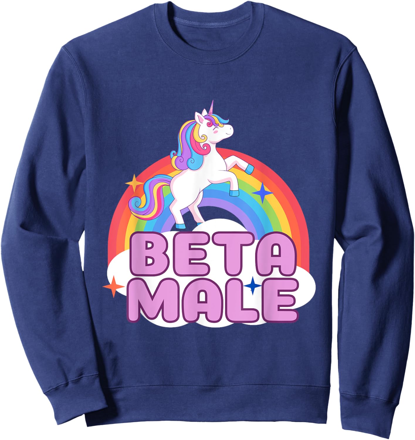 Beta Male Sweatshirt - Sweatshirt | Navy