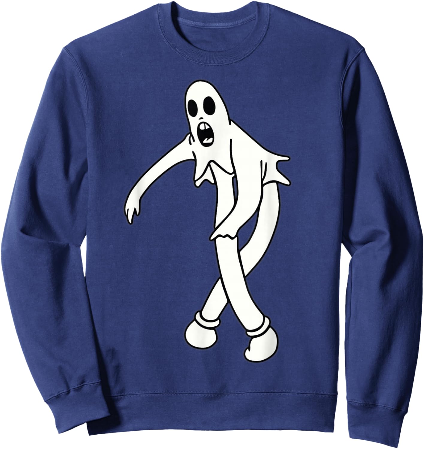 Koko the Clown Ghost Creeping Sweatshirt - Sweatshirt | Navy