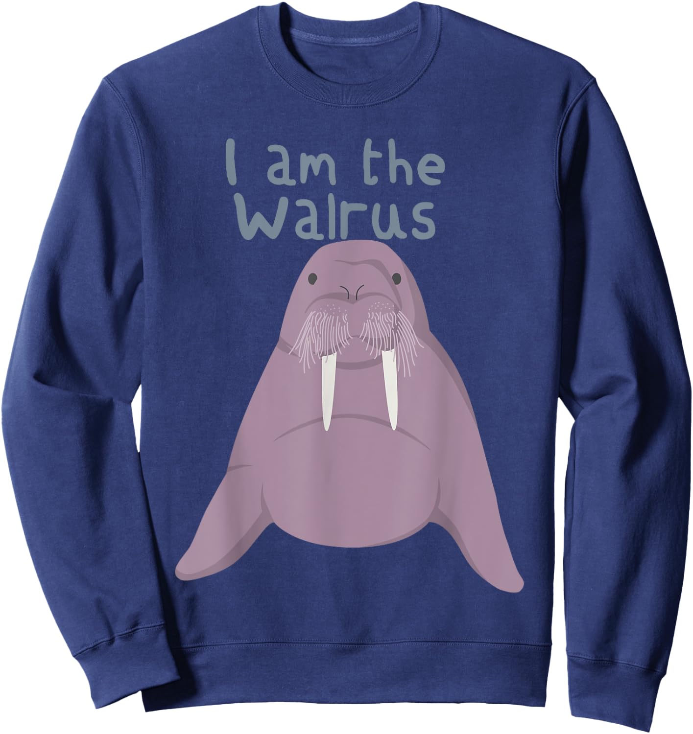 I Am The Walrus Sweatshirt - Sweatshirt | Navy