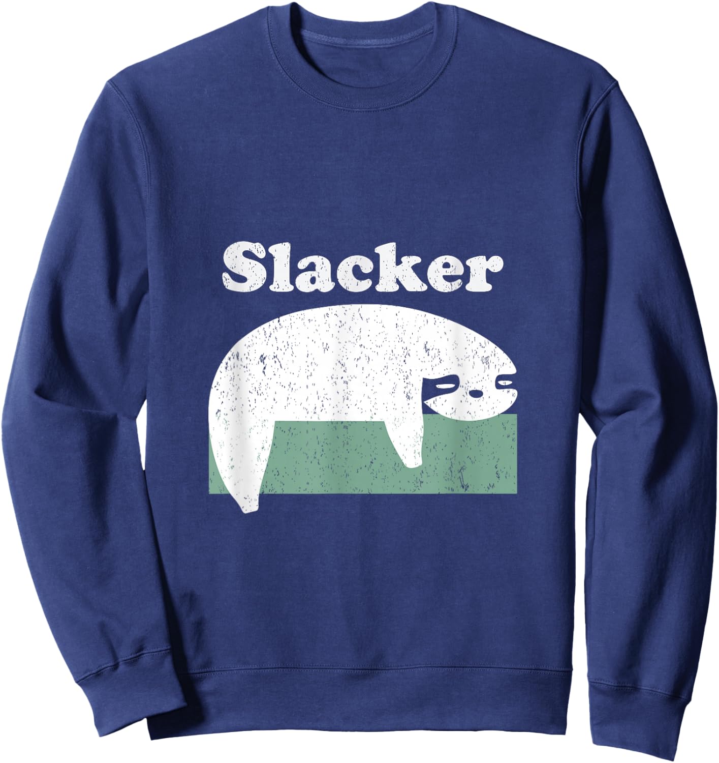 Slacker T Shirt Sweatshirt - Sweatshirt | Navy
